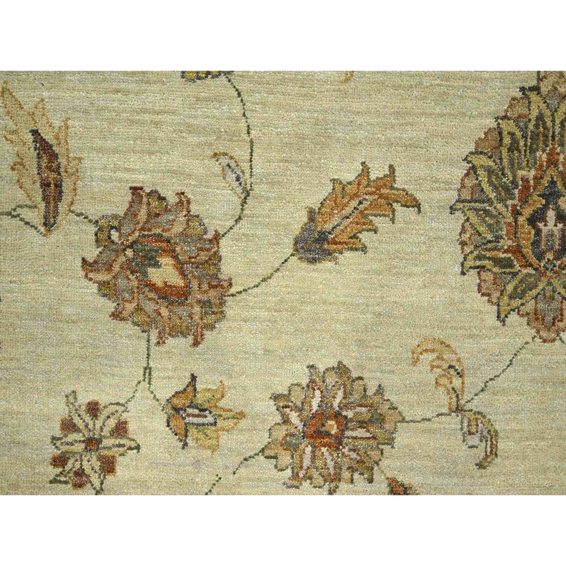 Oushak-And-Peshawar-Hand-Knotted-Rug-381880
