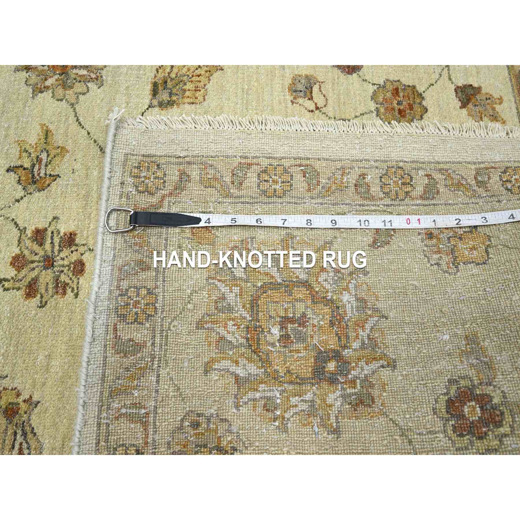 Oushak-And-Peshawar-Hand-Knotted-Rug-381880