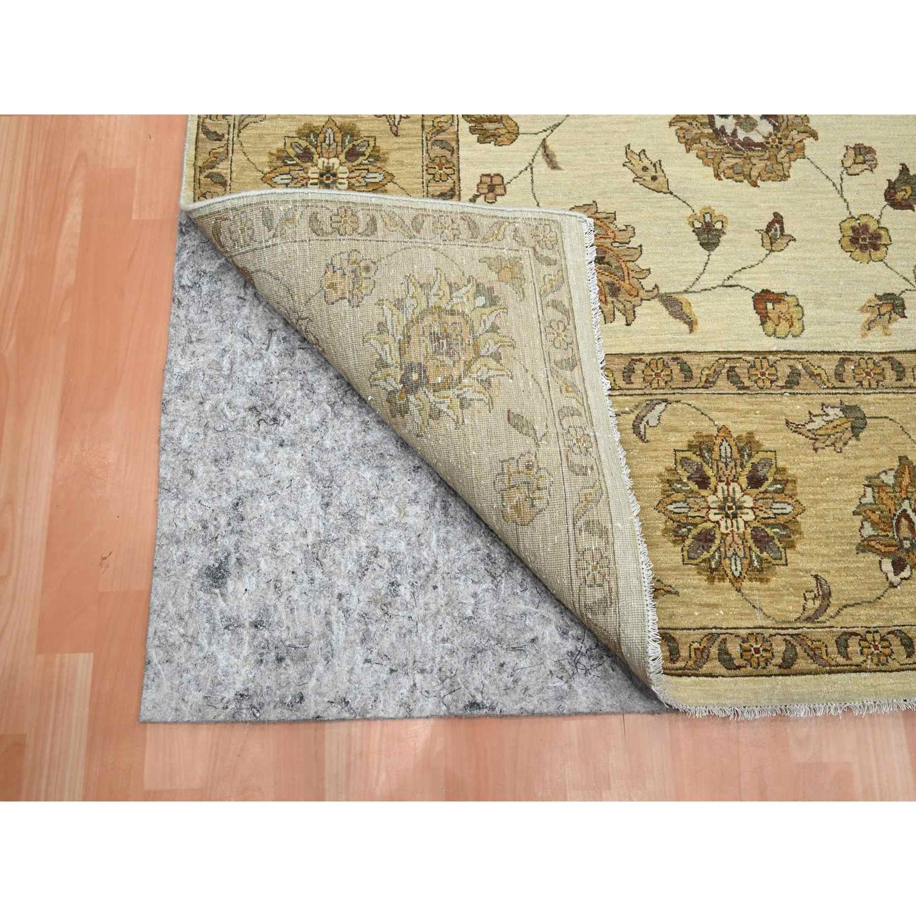 Oushak-And-Peshawar-Hand-Knotted-Rug-381885