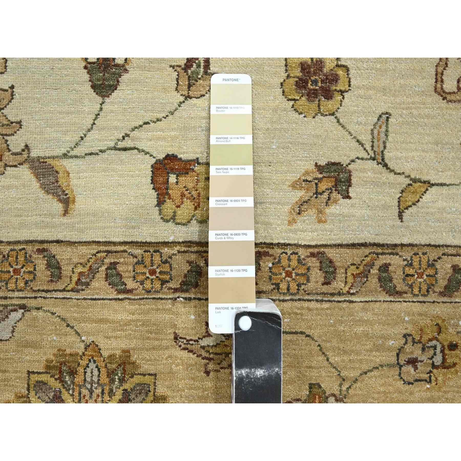Oushak-And-Peshawar-Hand-Knotted-Rug-381885