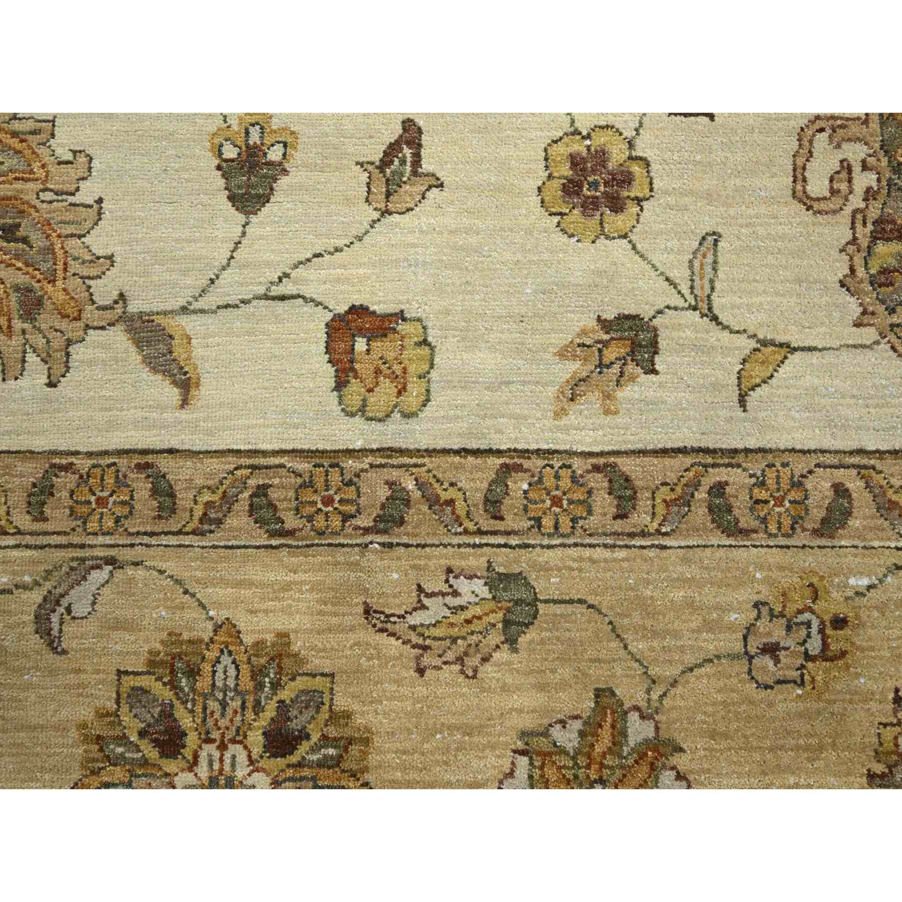 Oushak-And-Peshawar-Hand-Knotted-Rug-381885