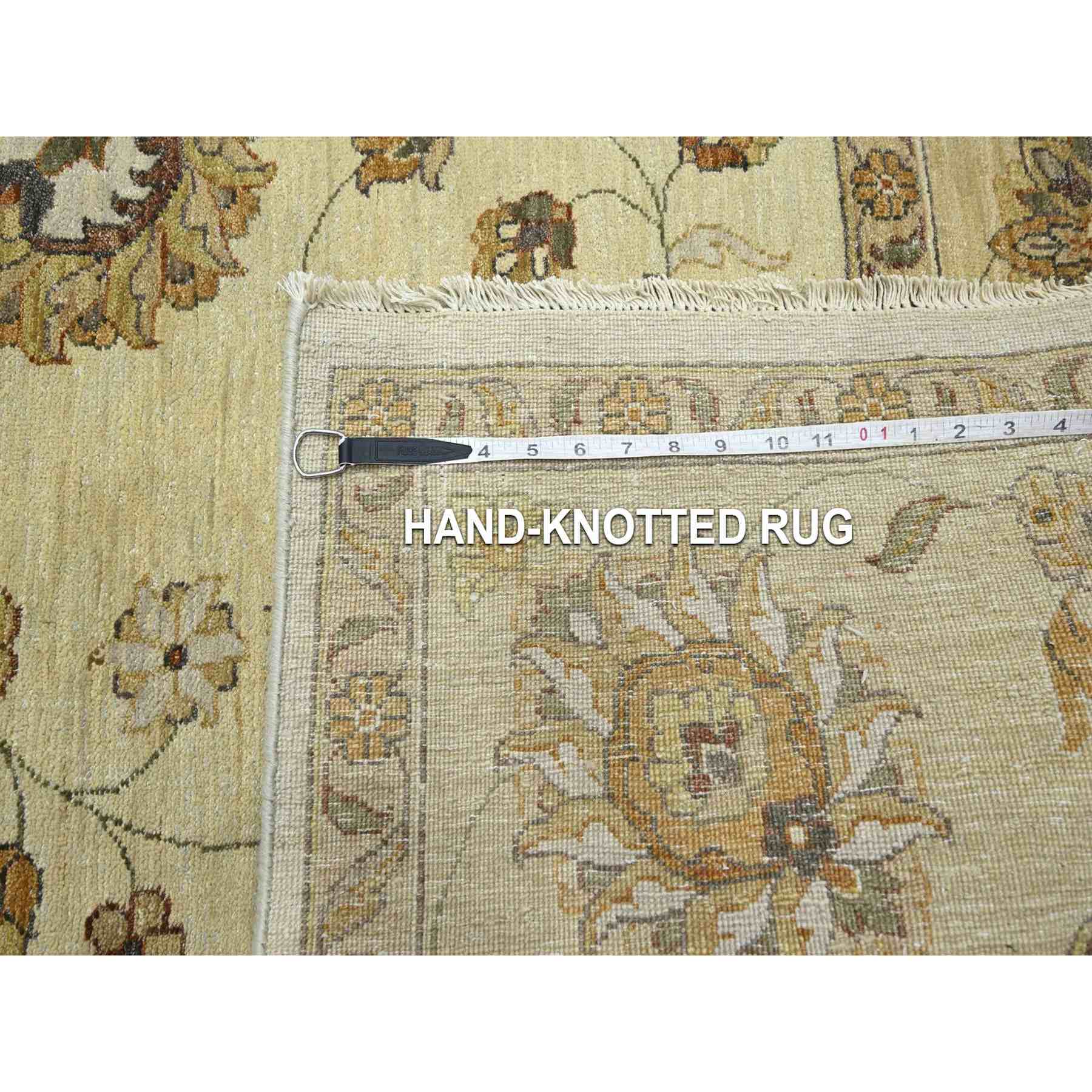 Oushak-And-Peshawar-Hand-Knotted-Rug-381890