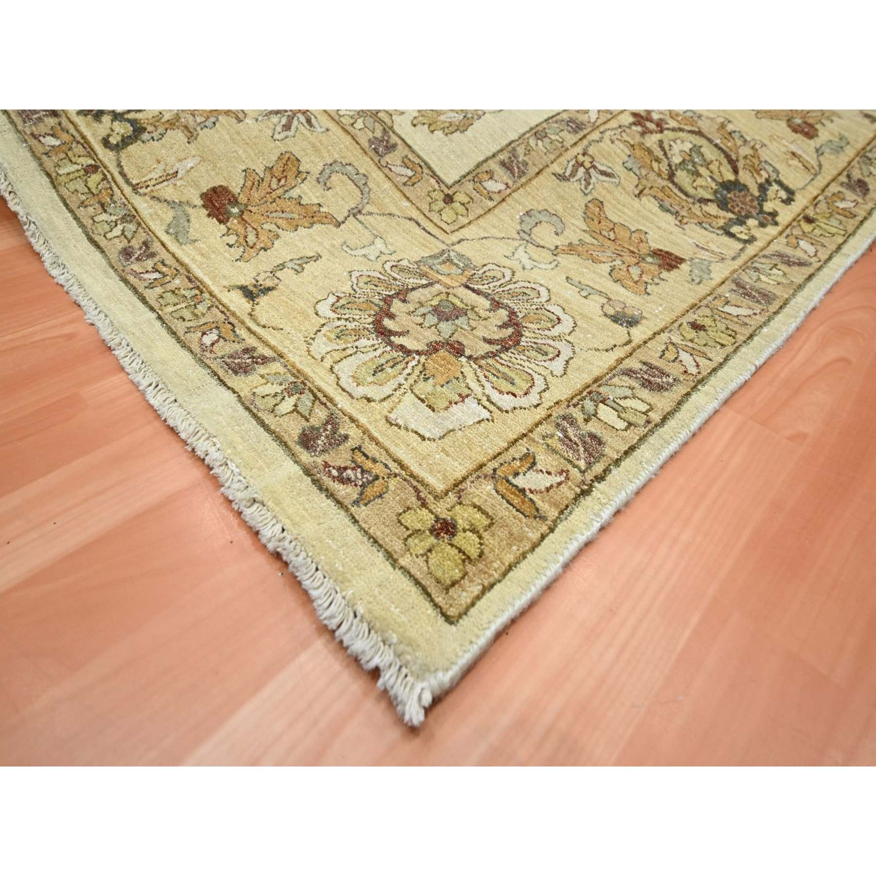 Oushak-And-Peshawar-Hand-Knotted-Rug-381895