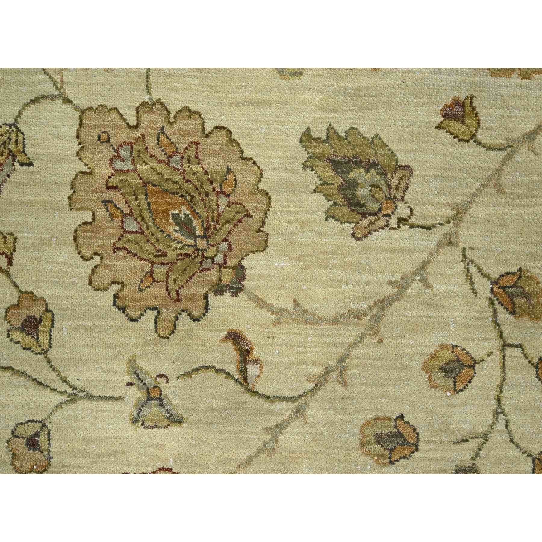 Oushak-And-Peshawar-Hand-Knotted-Rug-381895