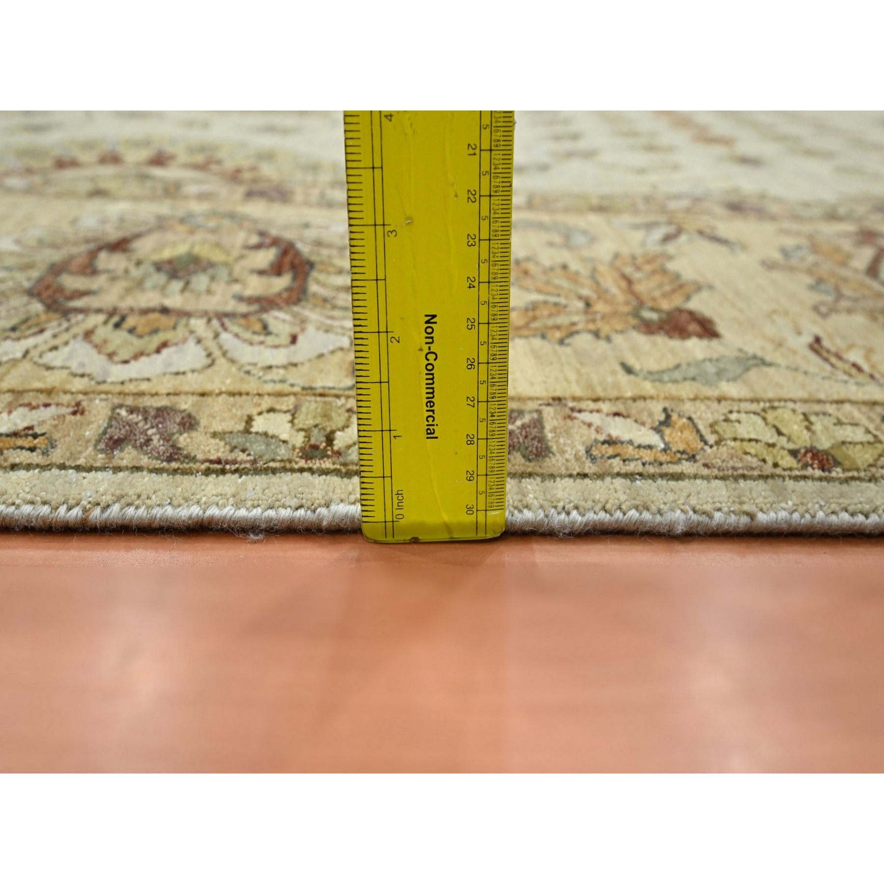 Oushak-And-Peshawar-Hand-Knotted-Rug-381895