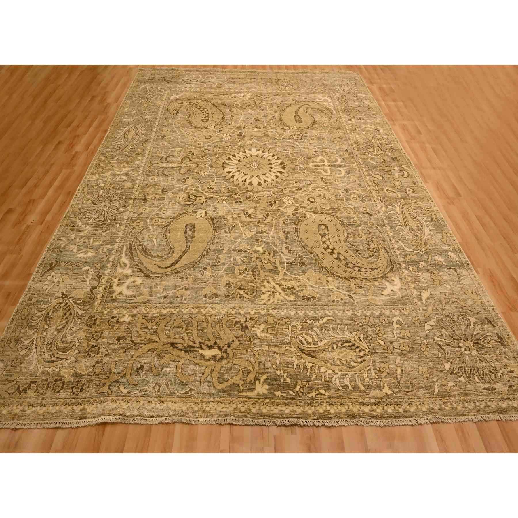 Vintage-Hand-Knotted-Rug-380910