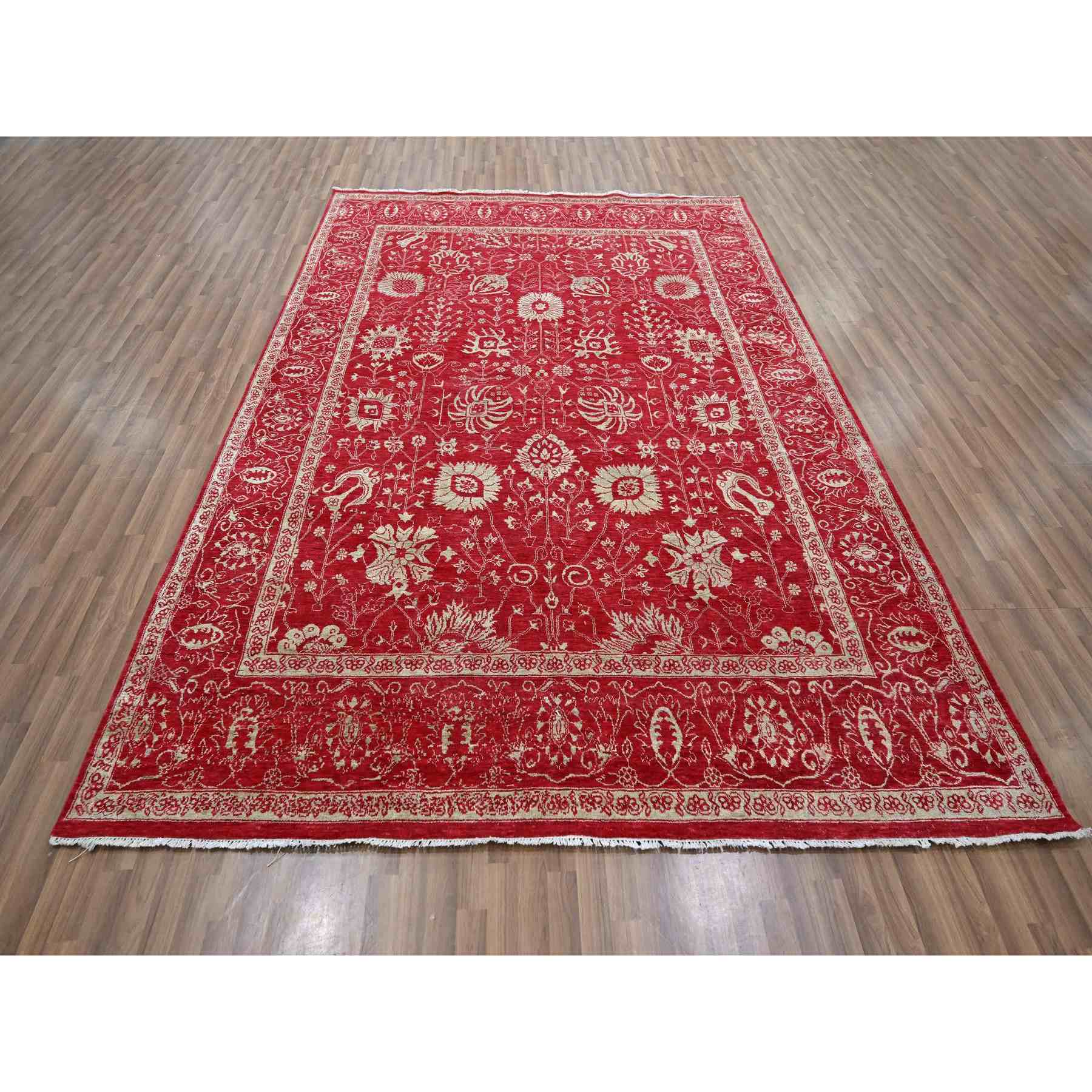 Transitional-Hand-Knotted-Rug-381530
