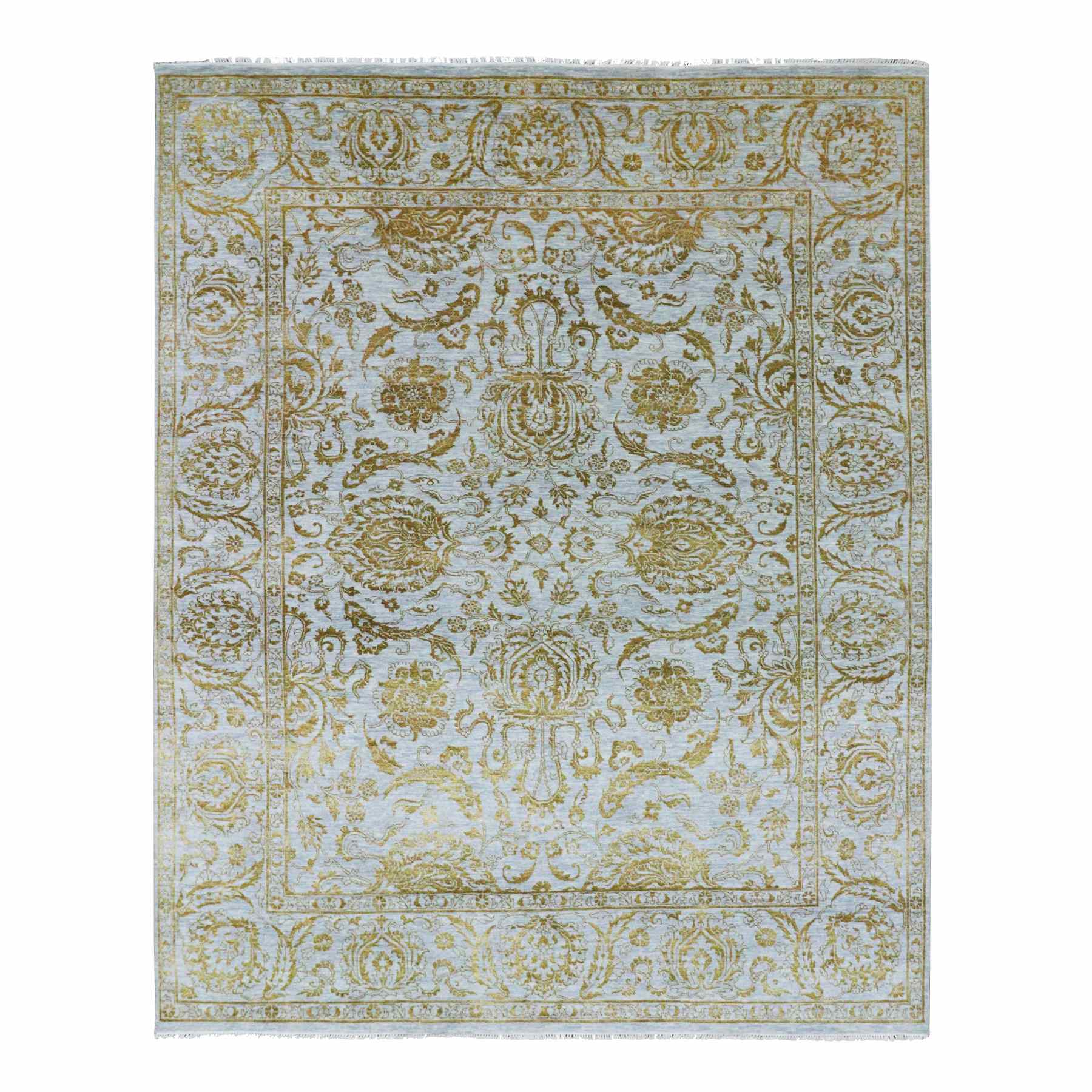 Transitional-Hand-Knotted-Rug-381540