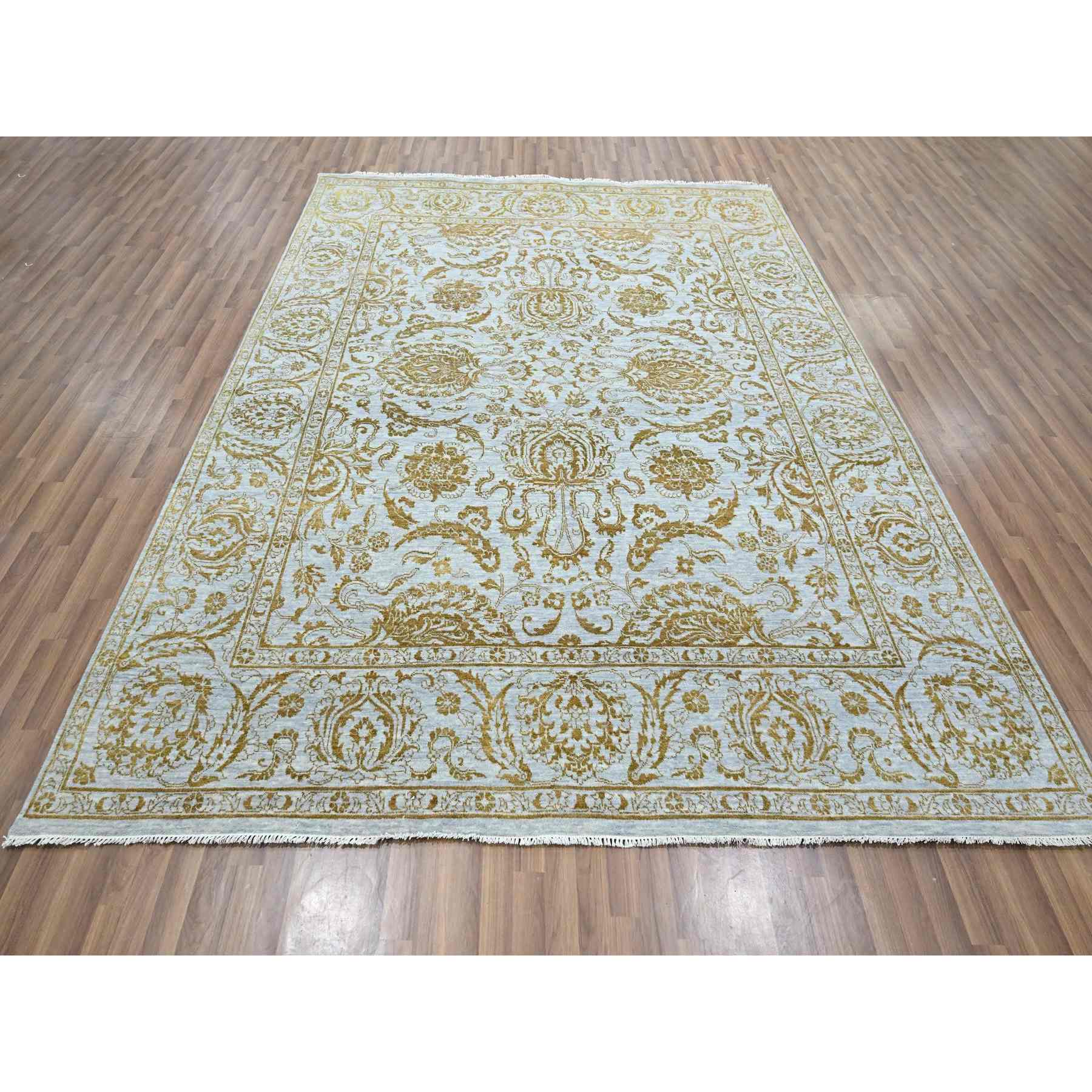 Transitional-Hand-Knotted-Rug-381540