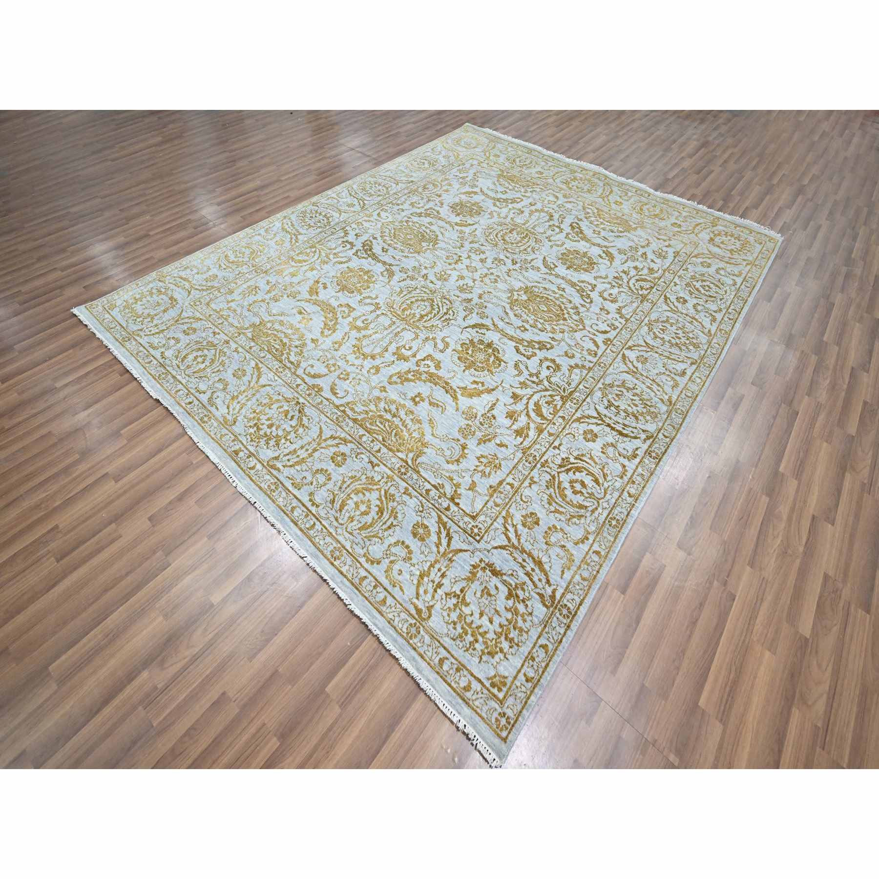 Transitional-Hand-Knotted-Rug-381540