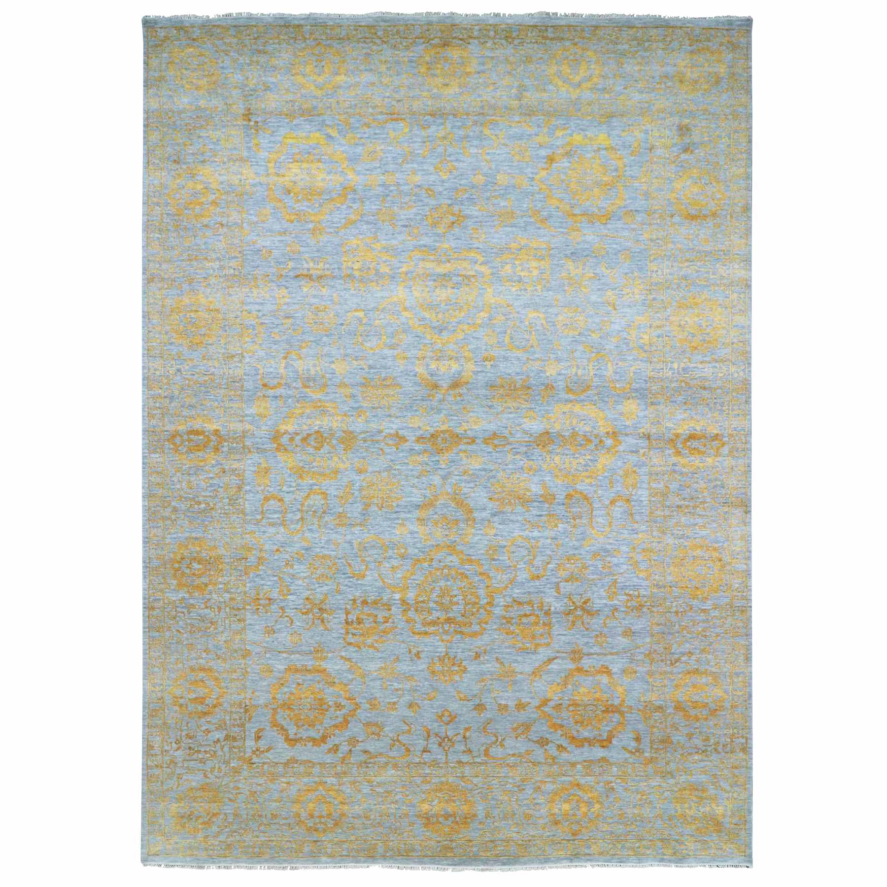 Transitional-Hand-Knotted-Rug-381560