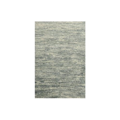 Shades of Gray, Plain Solid Design, Pure Wool, Sample, Strike Off, Hand Knotted, Mat, Oriental Rug