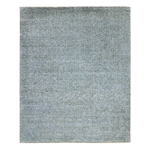 Anchor Gray, Salt and Pepper Design, Tone on Tone, Hand Knotted, 100% Wool, Oriental 