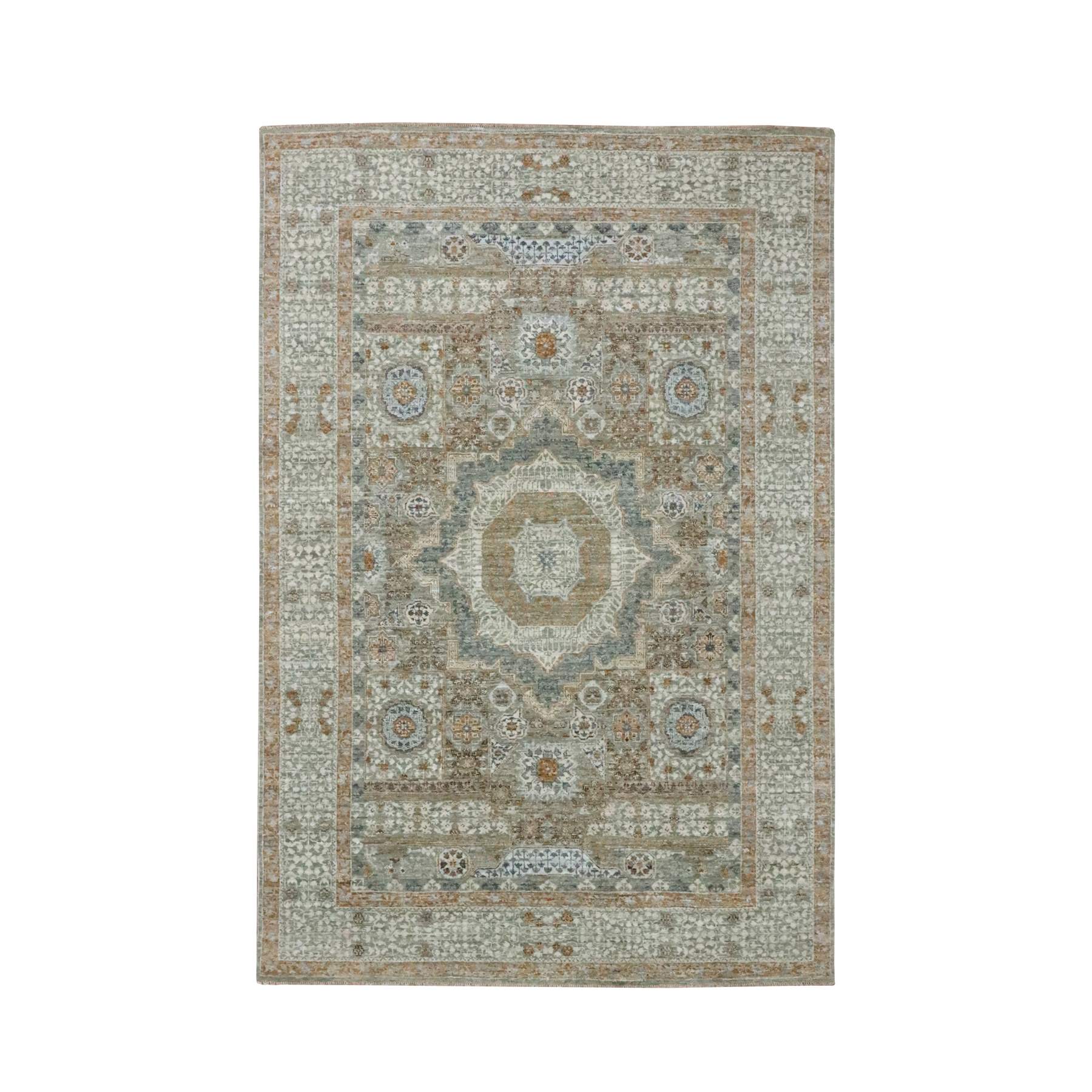Mamluk-Hand-Knotted-Rug-384015