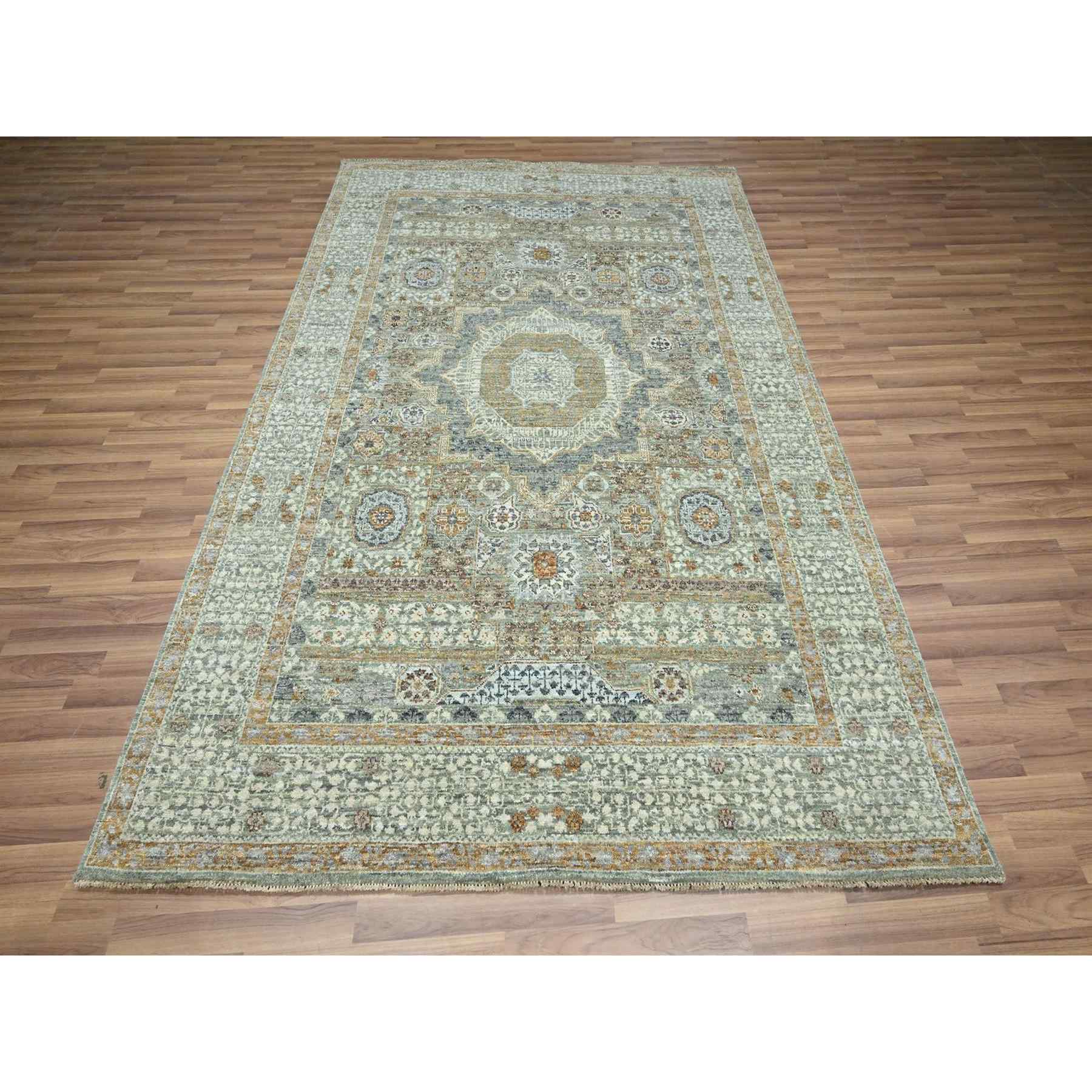Mamluk-Hand-Knotted-Rug-384015