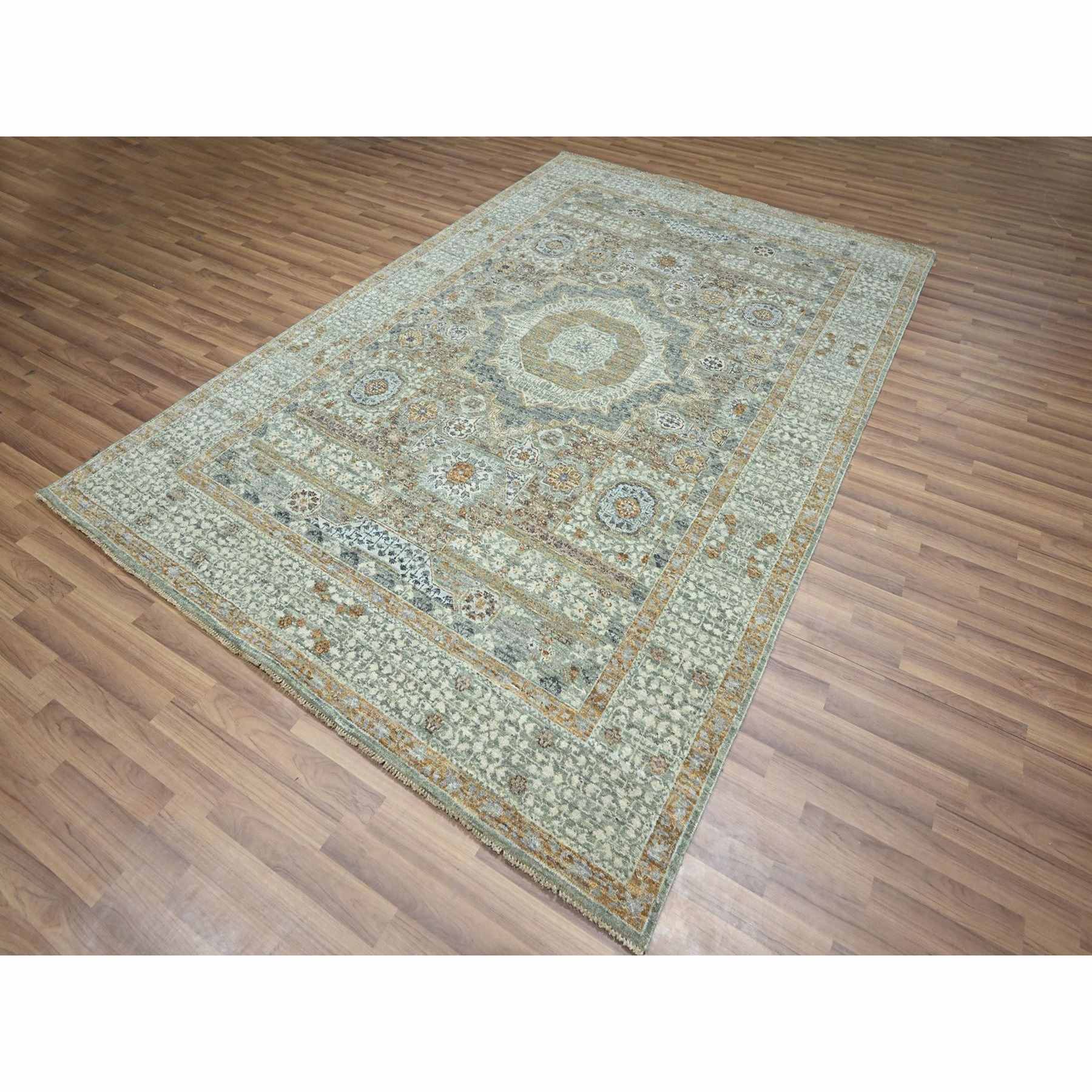 Mamluk-Hand-Knotted-Rug-384015