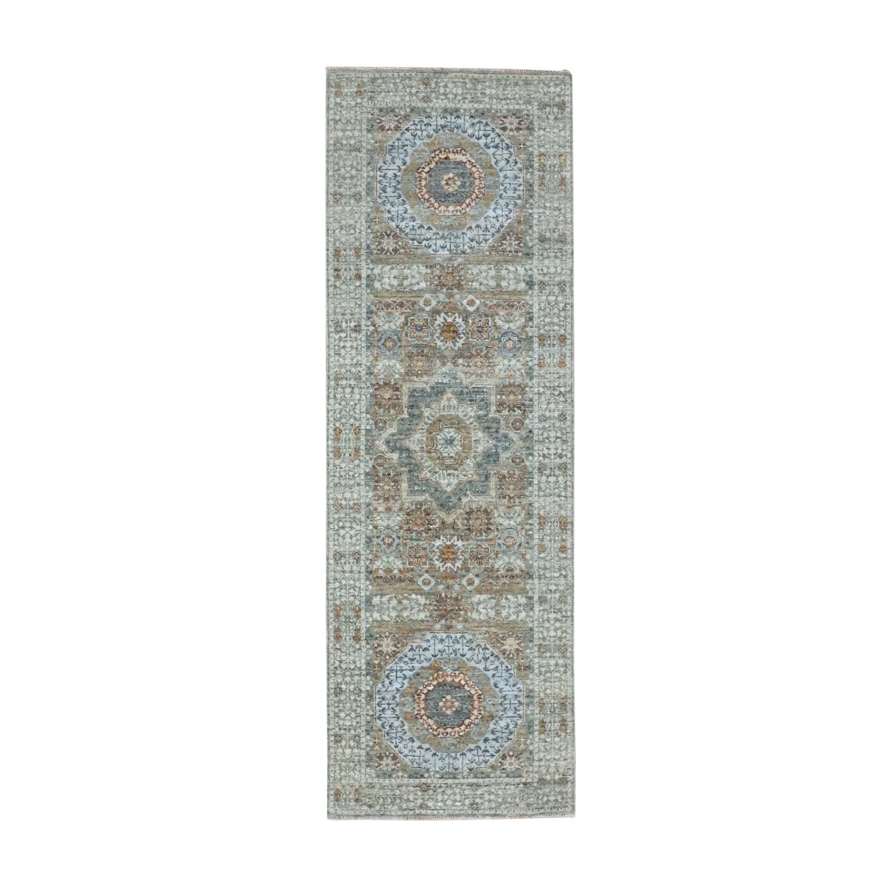 Mamluk-Hand-Knotted-Rug-384050