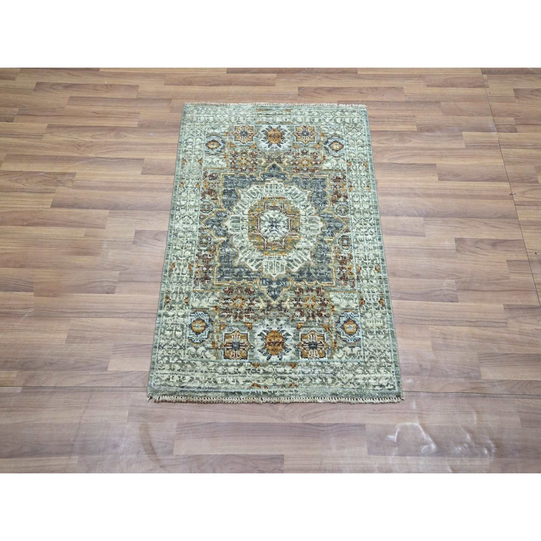 Mamluk-Hand-Knotted-Rug-384085