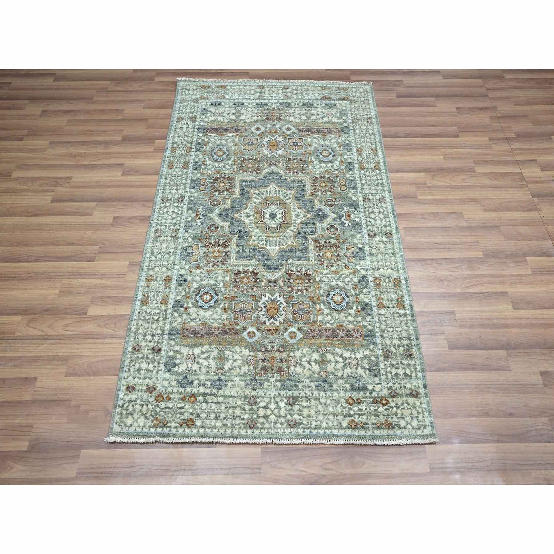 Mamluk-Hand-Knotted-Rug-384115