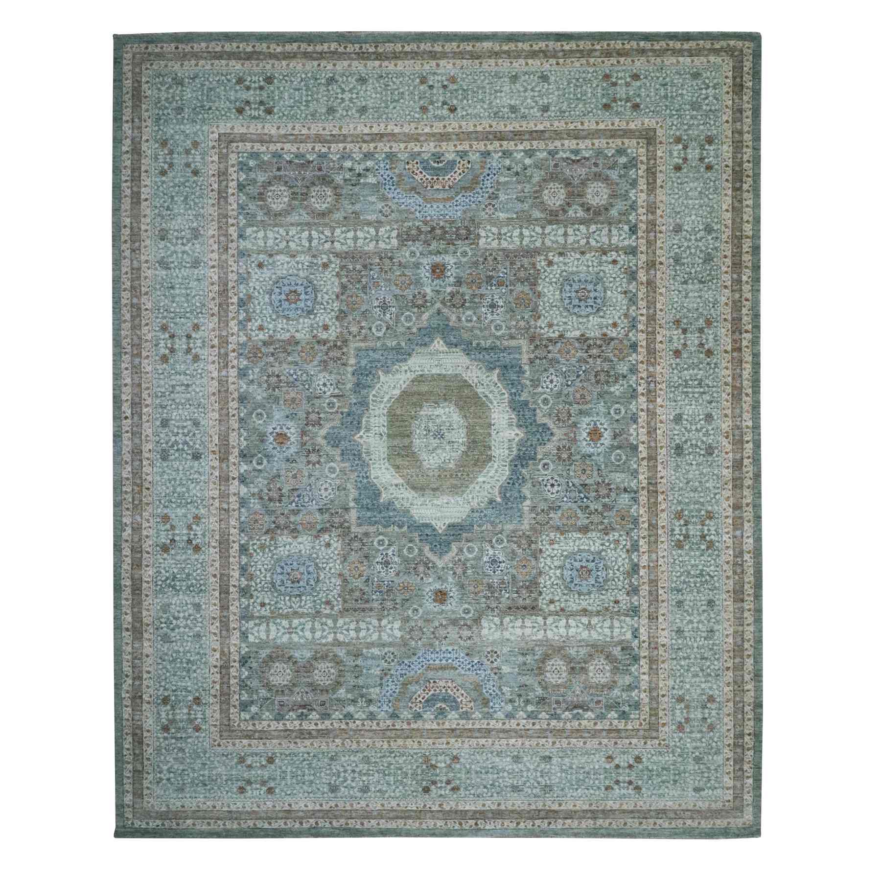 Mamluk-Hand-Knotted-Rug-384235