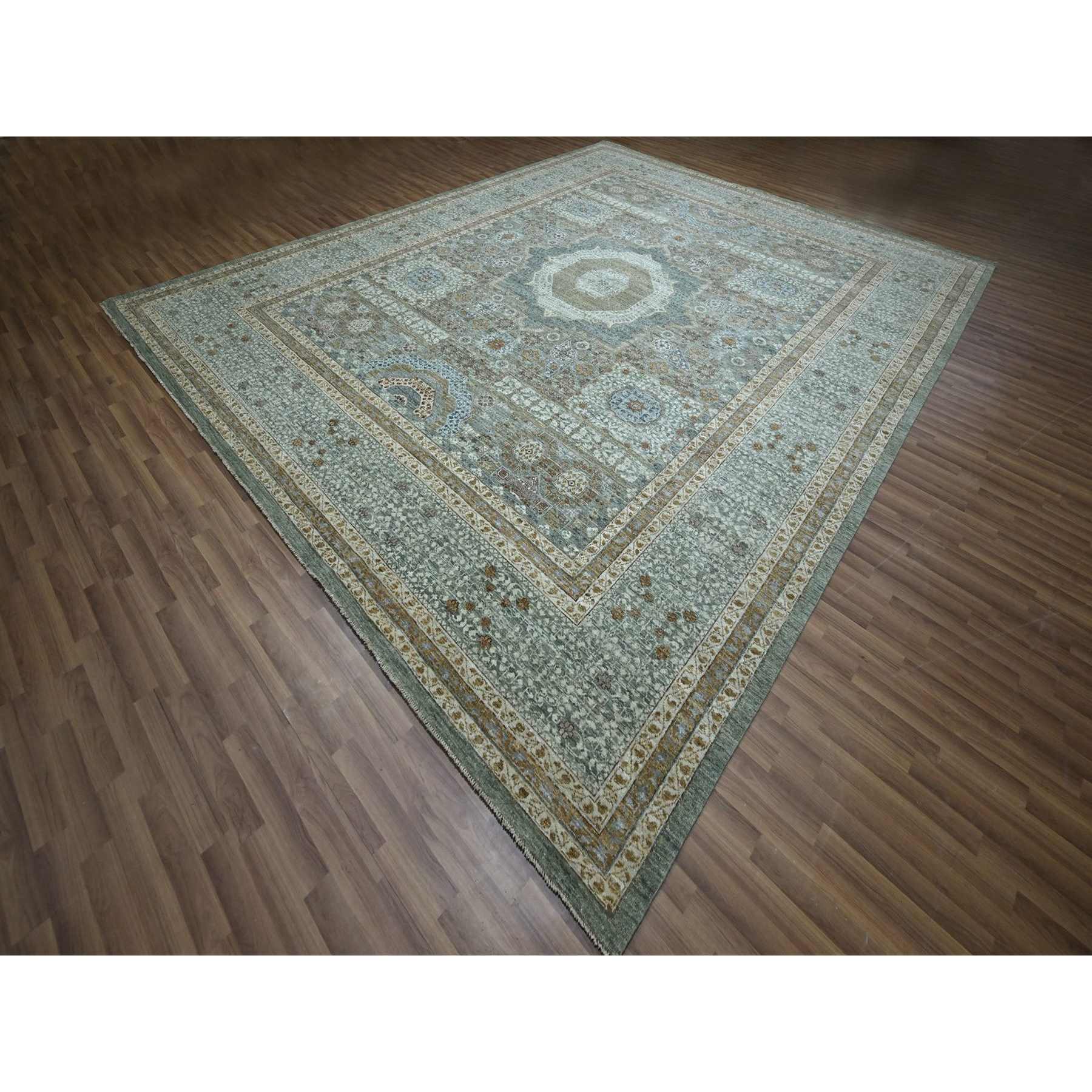 Mamluk-Hand-Knotted-Rug-384235