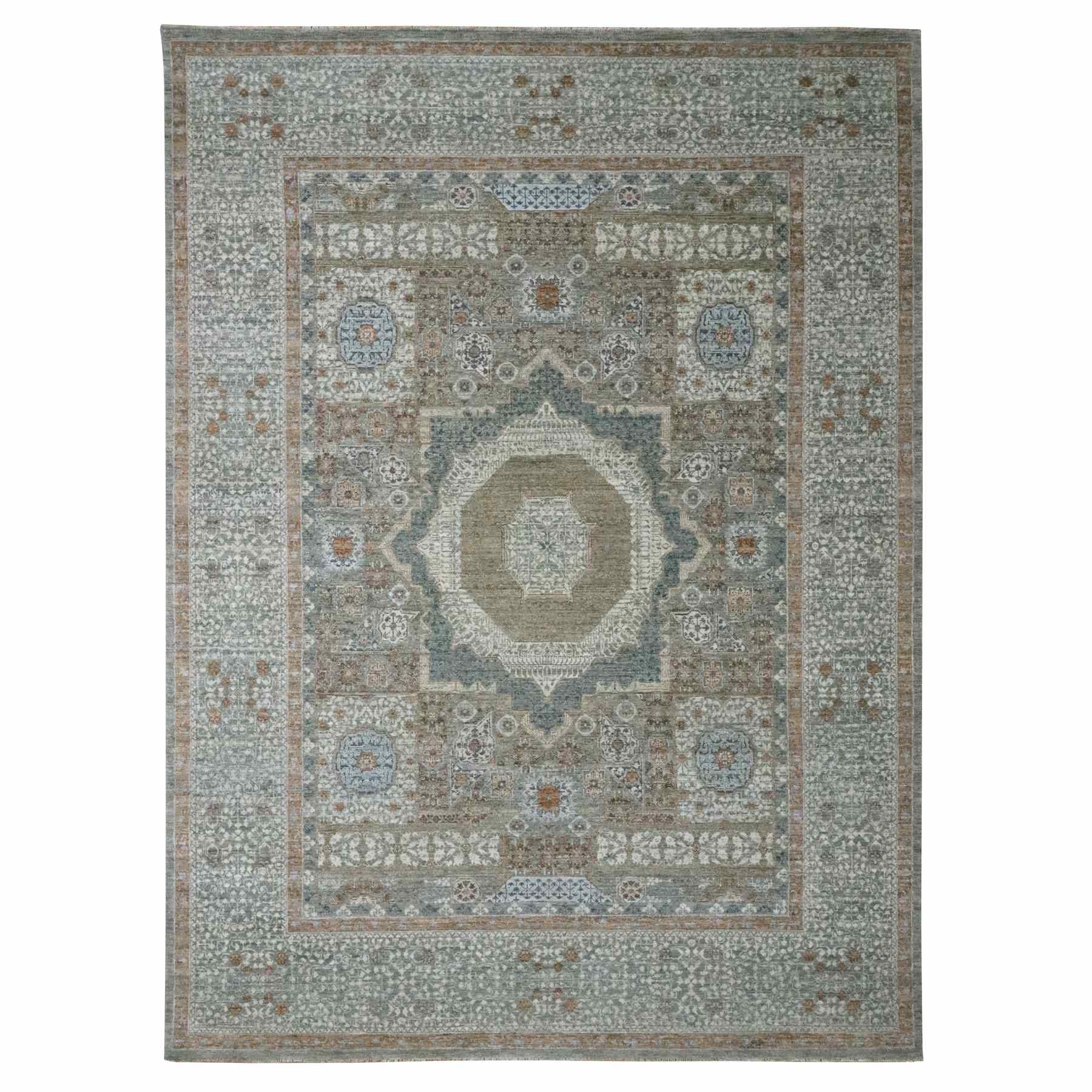 Mamluk-Hand-Knotted-Rug-384265