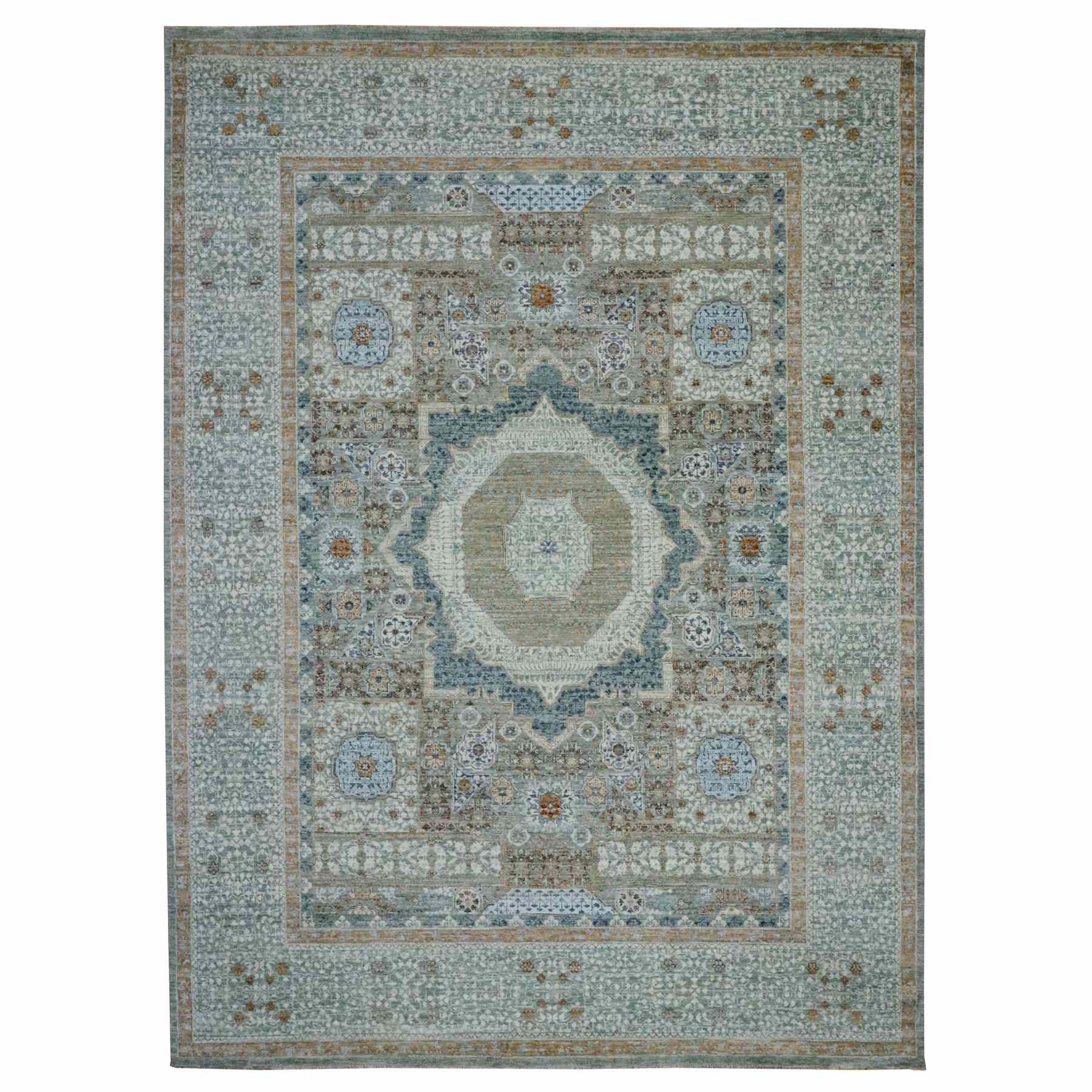 Mamluk-Hand-Knotted-Rug-384270