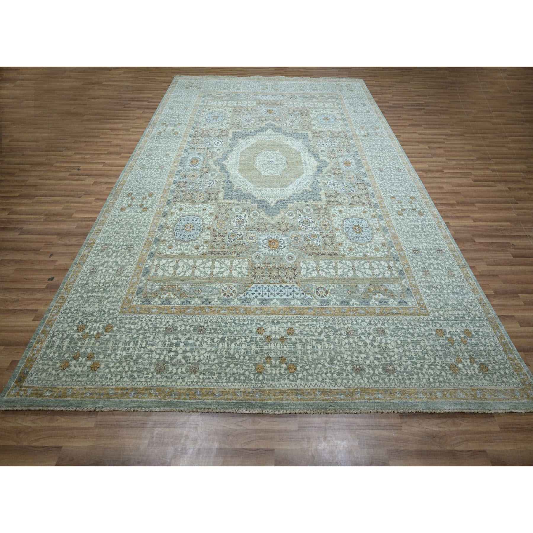 Mamluk-Hand-Knotted-Rug-384270