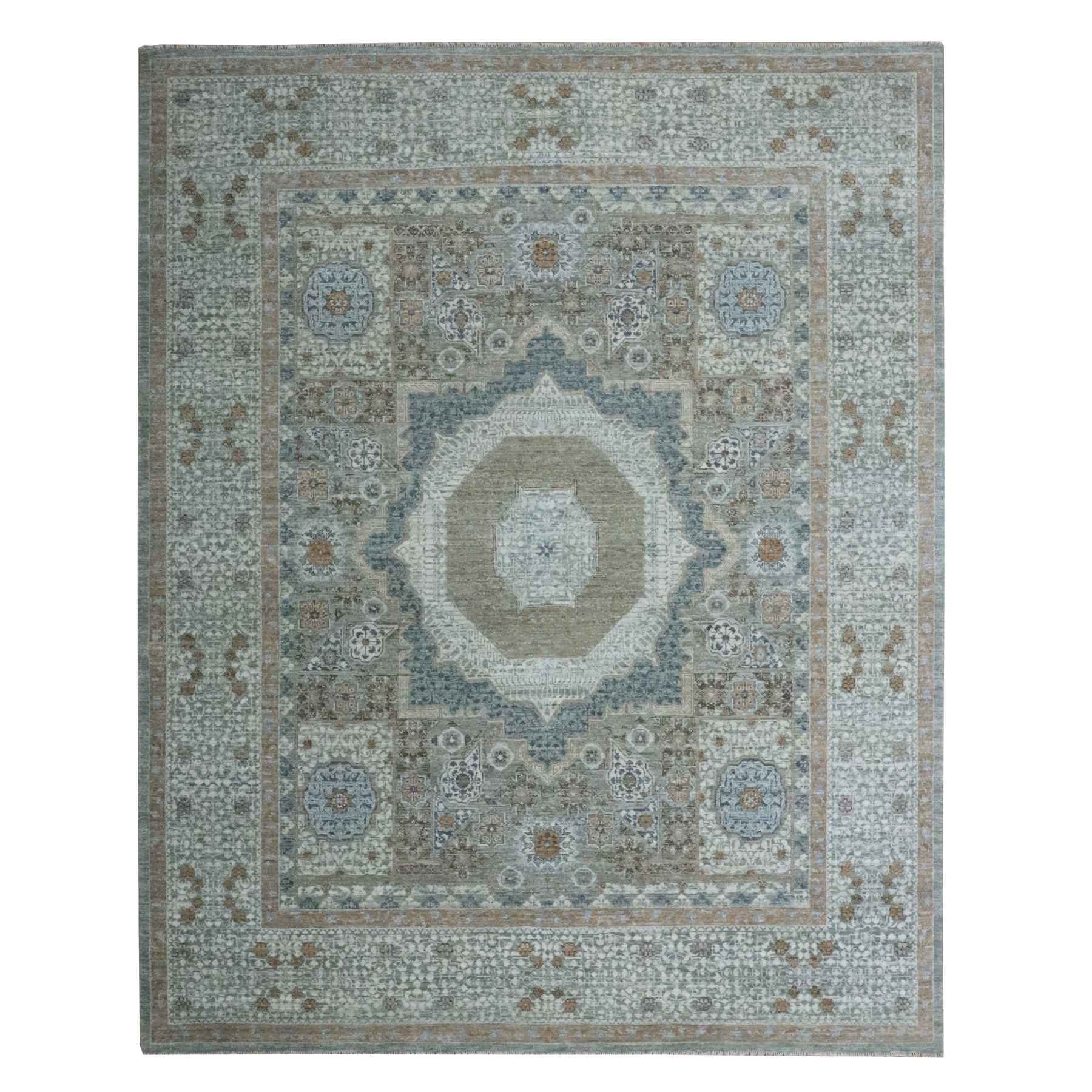 Mamluk-Hand-Knotted-Rug-384300