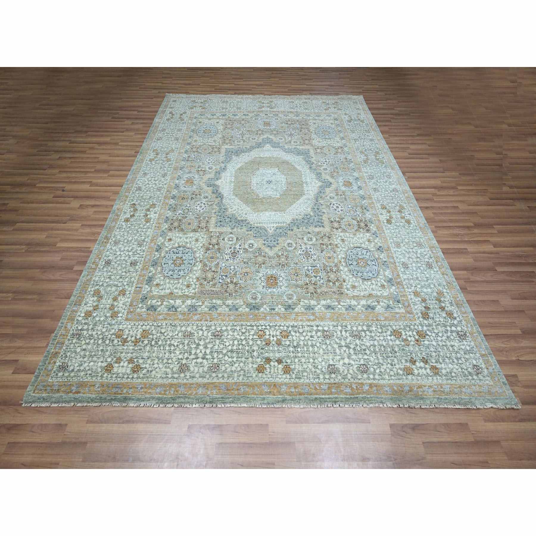 Mamluk-Hand-Knotted-Rug-384300