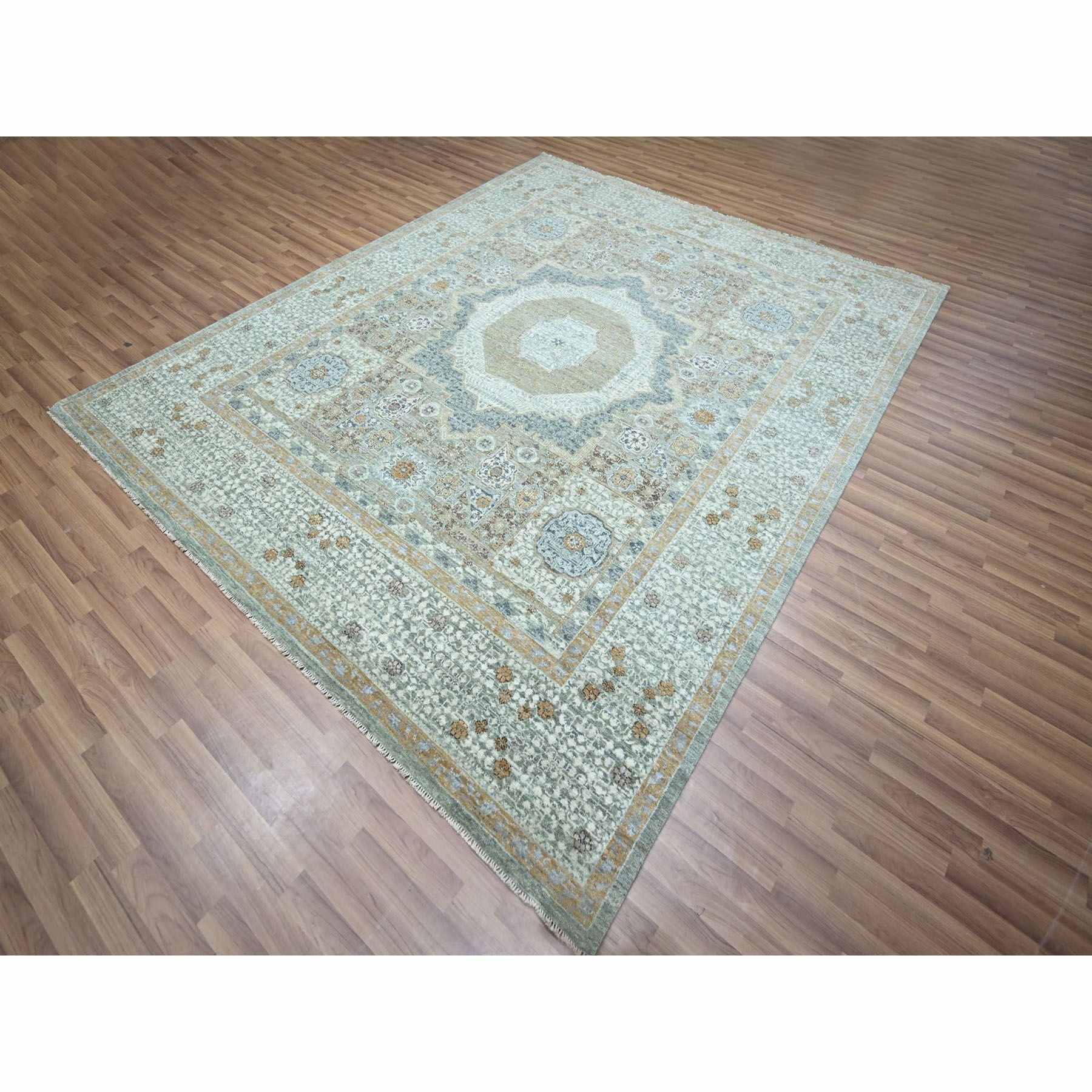 Mamluk-Hand-Knotted-Rug-384300
