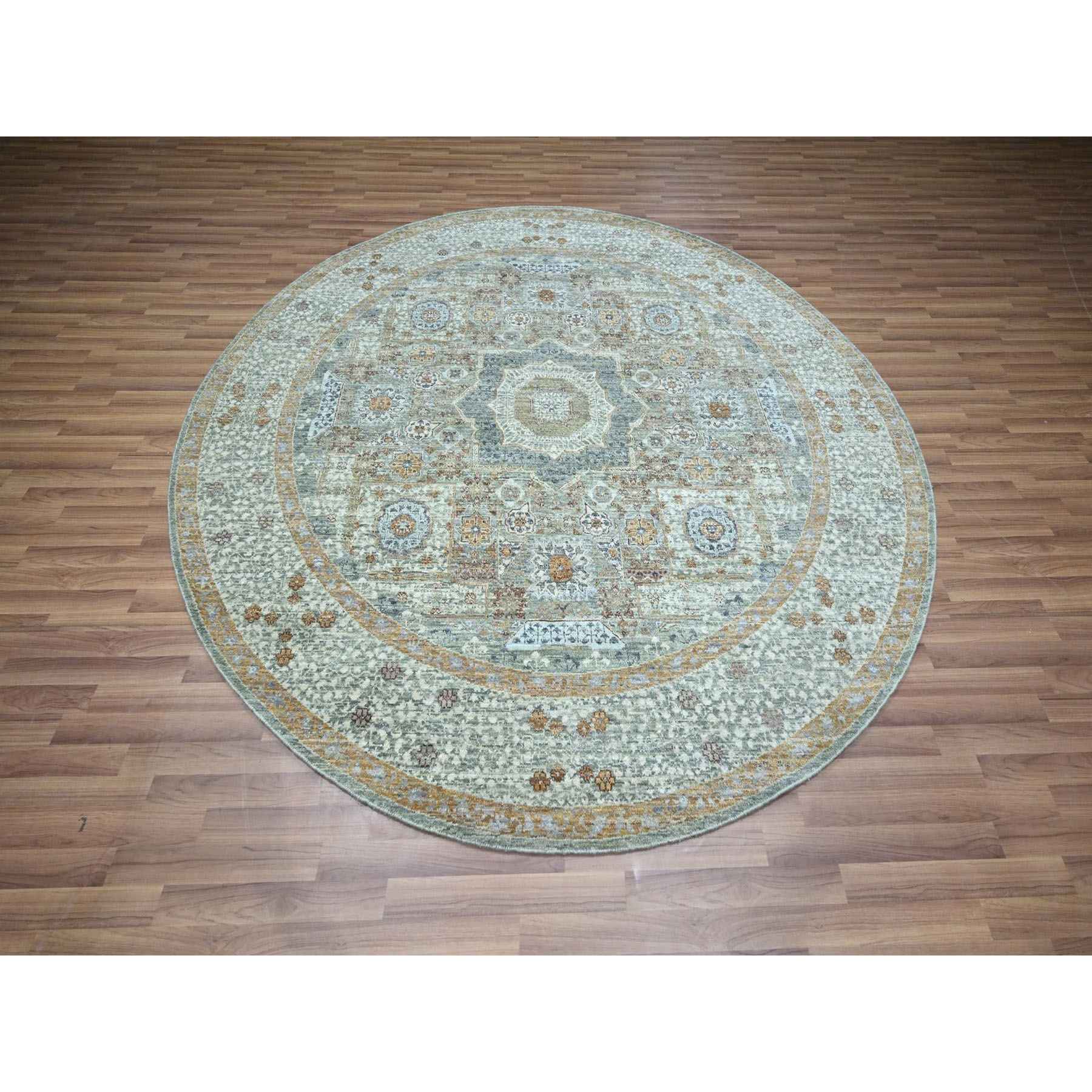 Mamluk-Hand-Knotted-Rug-384335