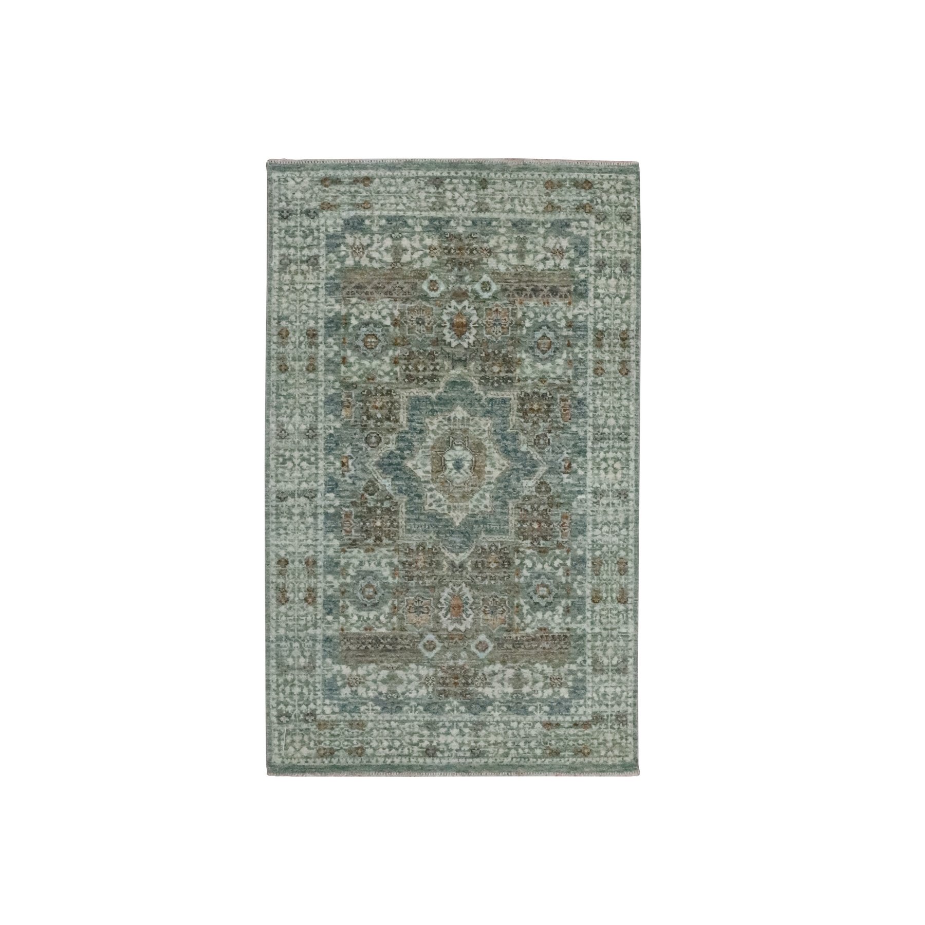 Mamluk-Hand-Knotted-Rug-384385