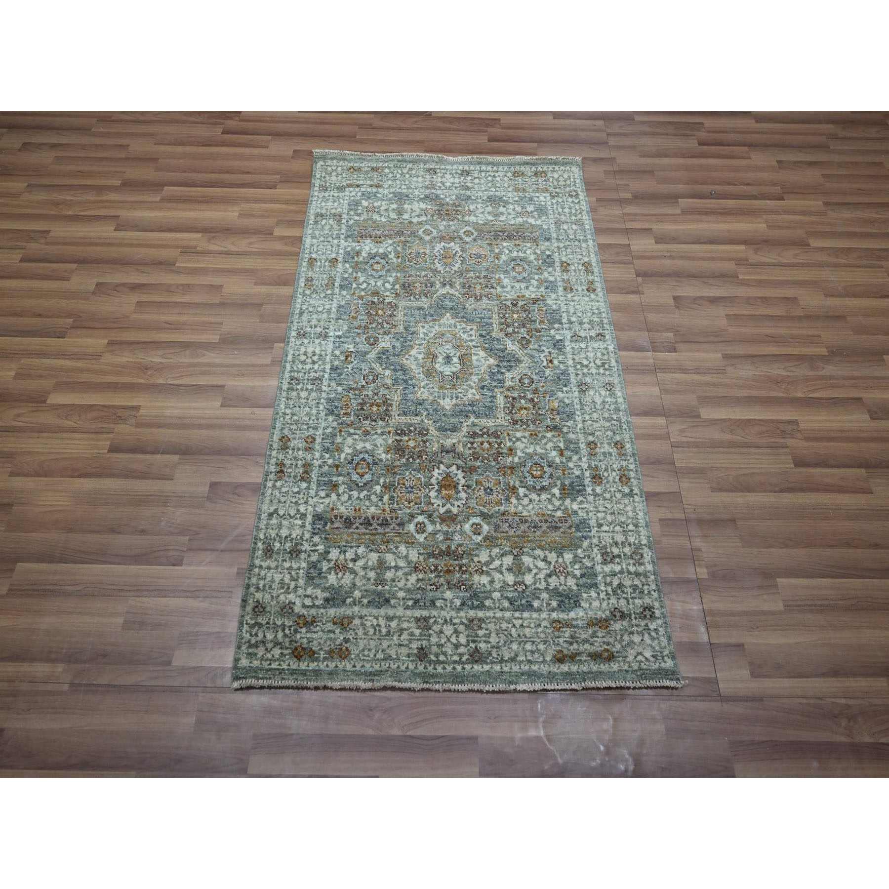 Mamluk-Hand-Knotted-Rug-384385