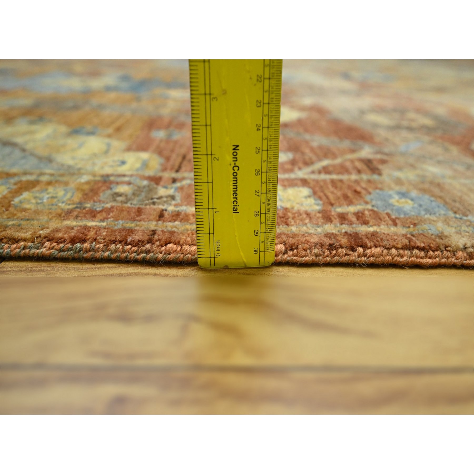 Oushak-And-Peshawar-Hand-Knotted-Rug-383425