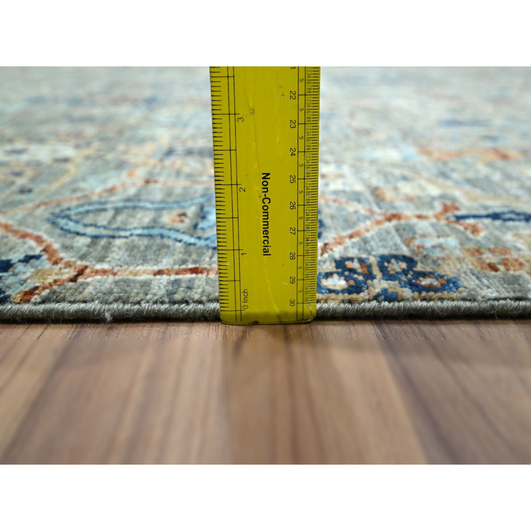 Oushak-And-Peshawar-Hand-Knotted-Rug-384005