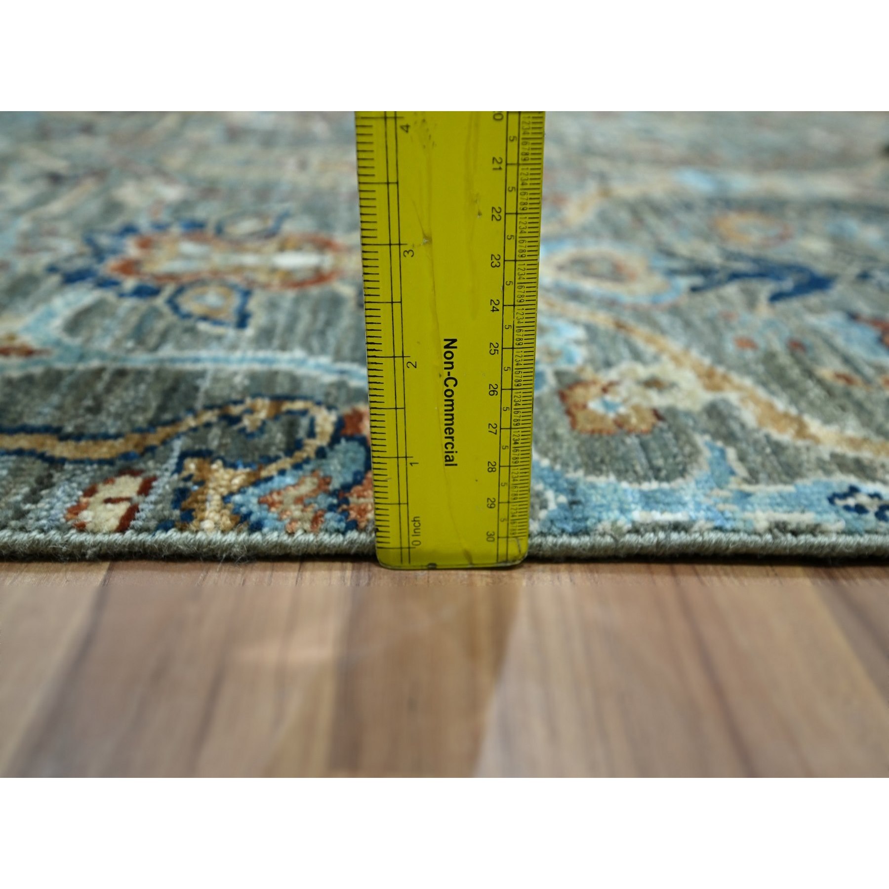 Oushak-And-Peshawar-Hand-Knotted-Rug-384140
