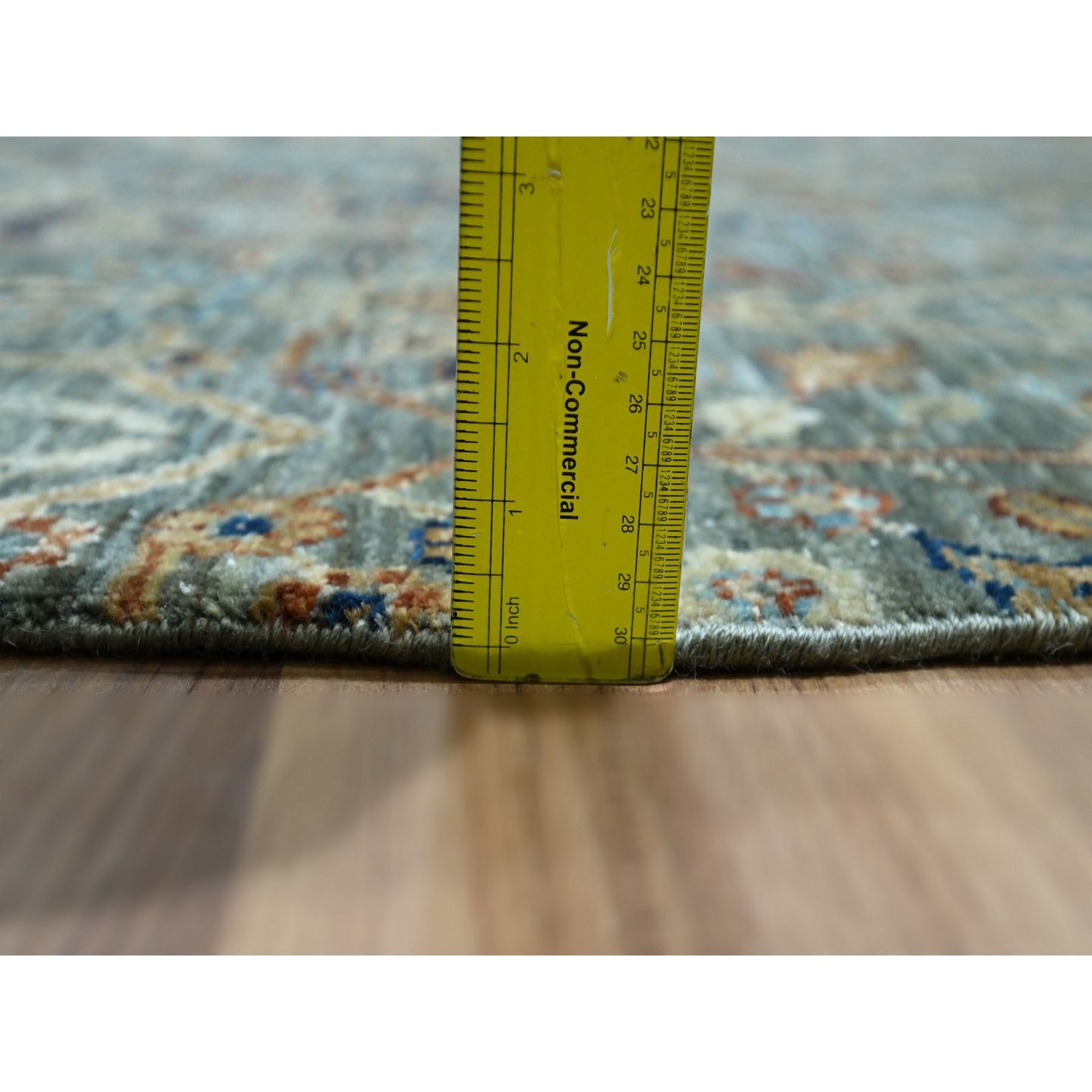 Oushak-And-Peshawar-Hand-Knotted-Rug-384565