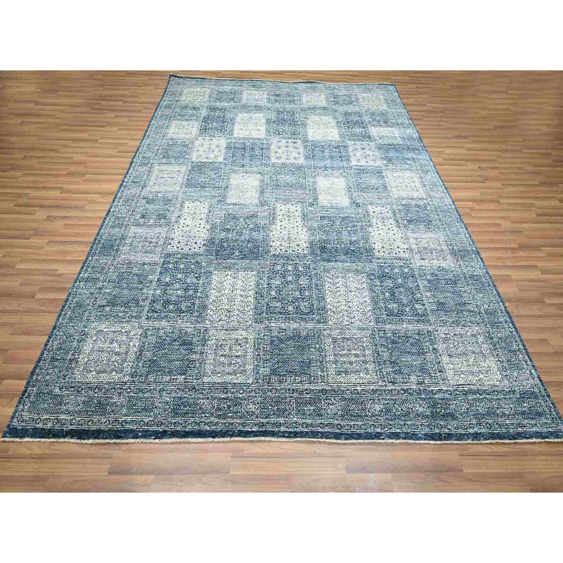 Transitional-Hand-Knotted-Rug-382800
