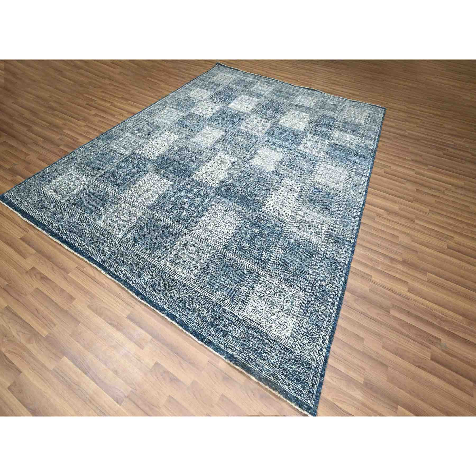 Transitional-Hand-Knotted-Rug-382800