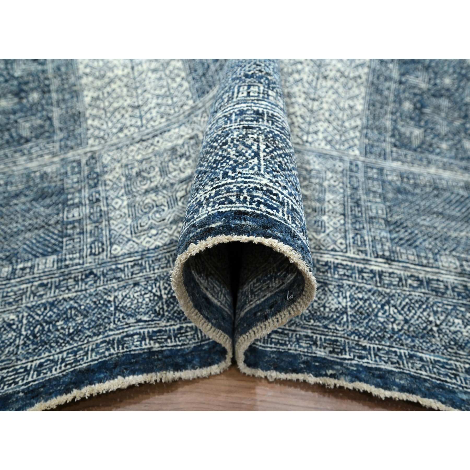 Transitional-Hand-Knotted-Rug-382800