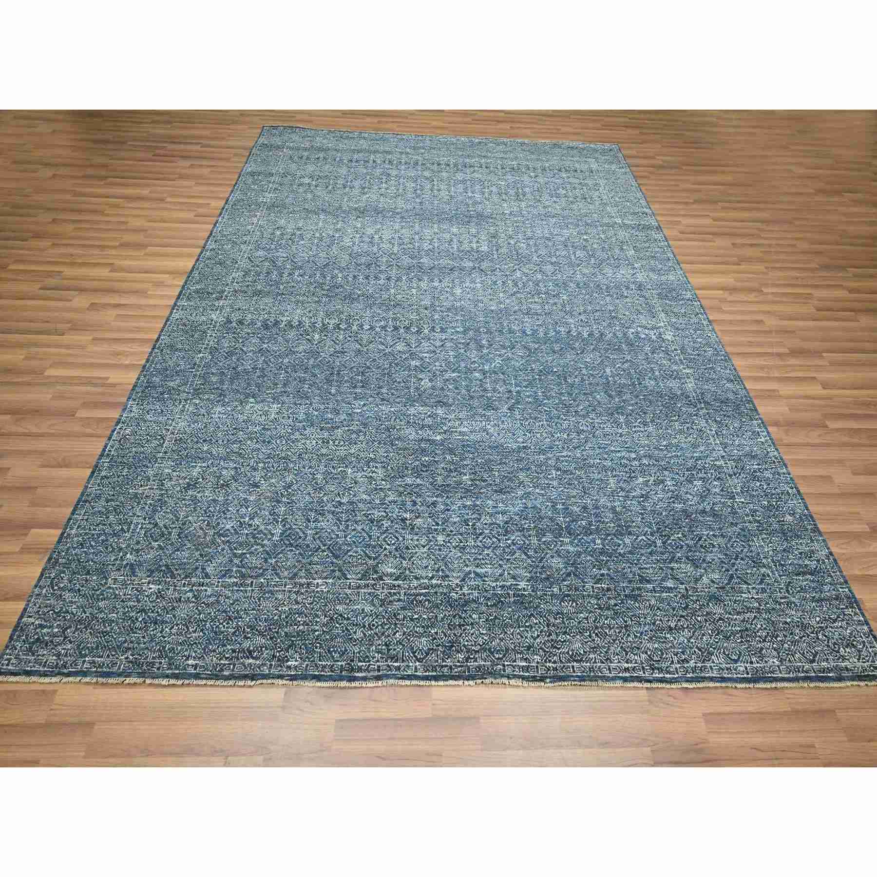 Transitional-Hand-Knotted-Rug-382810
