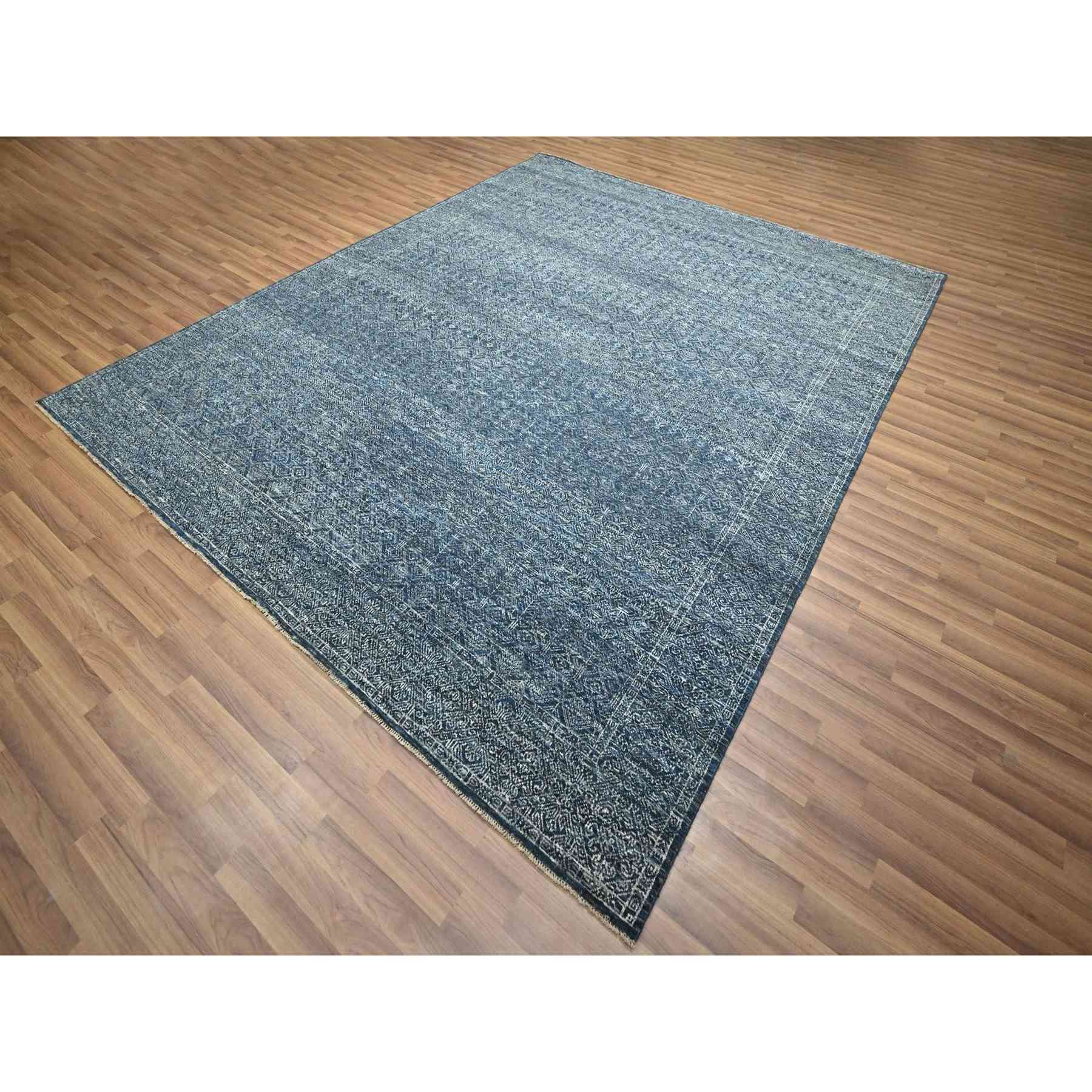 Transitional-Hand-Knotted-Rug-382810