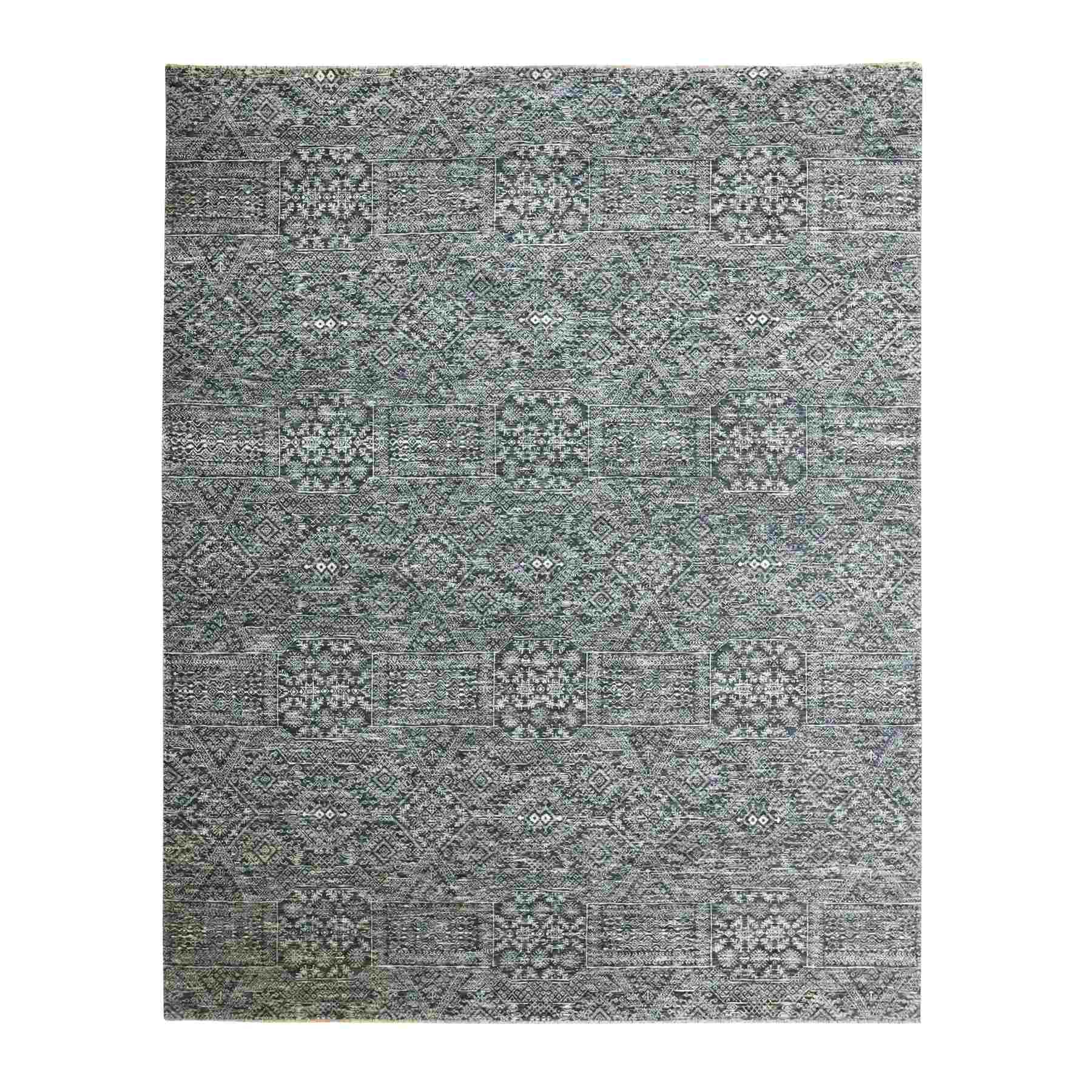 Transitional-Hand-Knotted-Rug-382865
