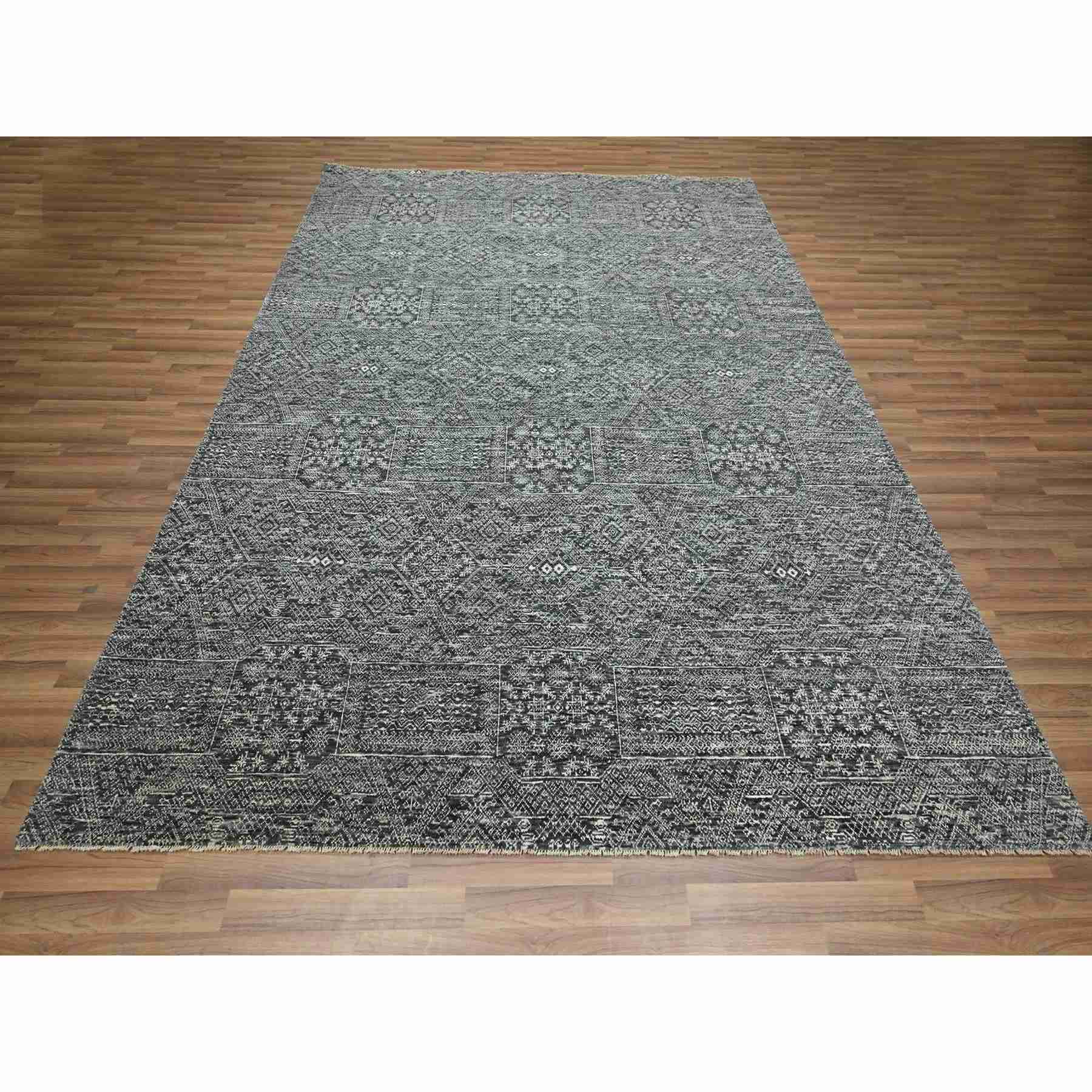 Transitional-Hand-Knotted-Rug-382865