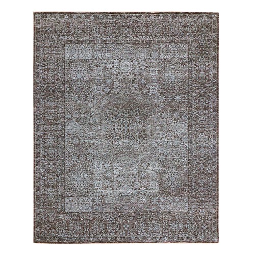 Wine Red, Pre Historic 14th Century Influence, Mamluk Design, Natural Dyes, Hand Knotted, Pure Wool, Oriental 