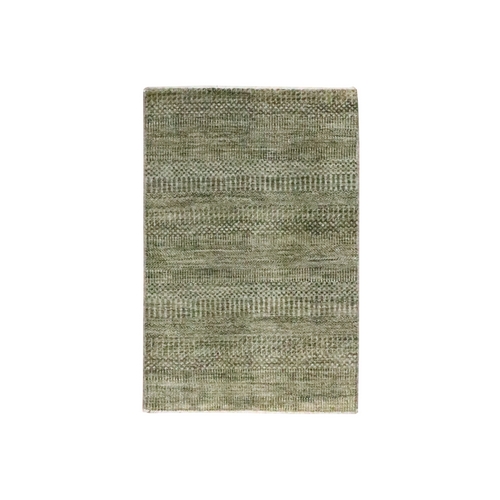 Cedar Brown, Modern Grass Design, Lush and Plush, Hand Knotted, Tone on Tone, Wool with touch of Silk, Sample, Mat, Oriental 