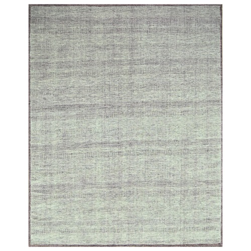 Wine Red with Ivory, Distressed and Oxidized Grass Design with Exposed Warps, Organic Wool, Hand Knotted, XL, Oversized, Oriental 