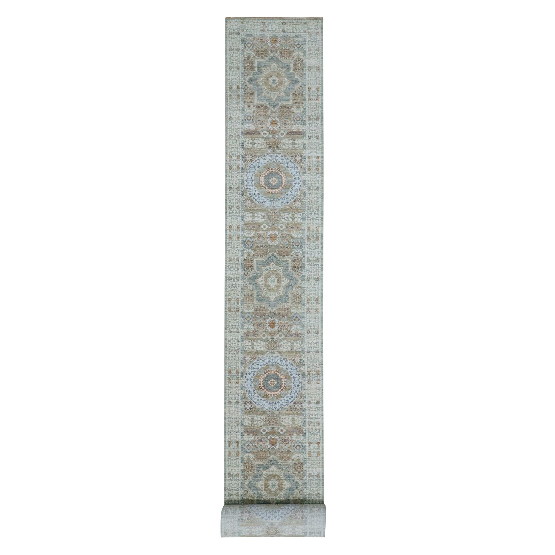 Mamluk-Hand-Knotted-Rug-385475