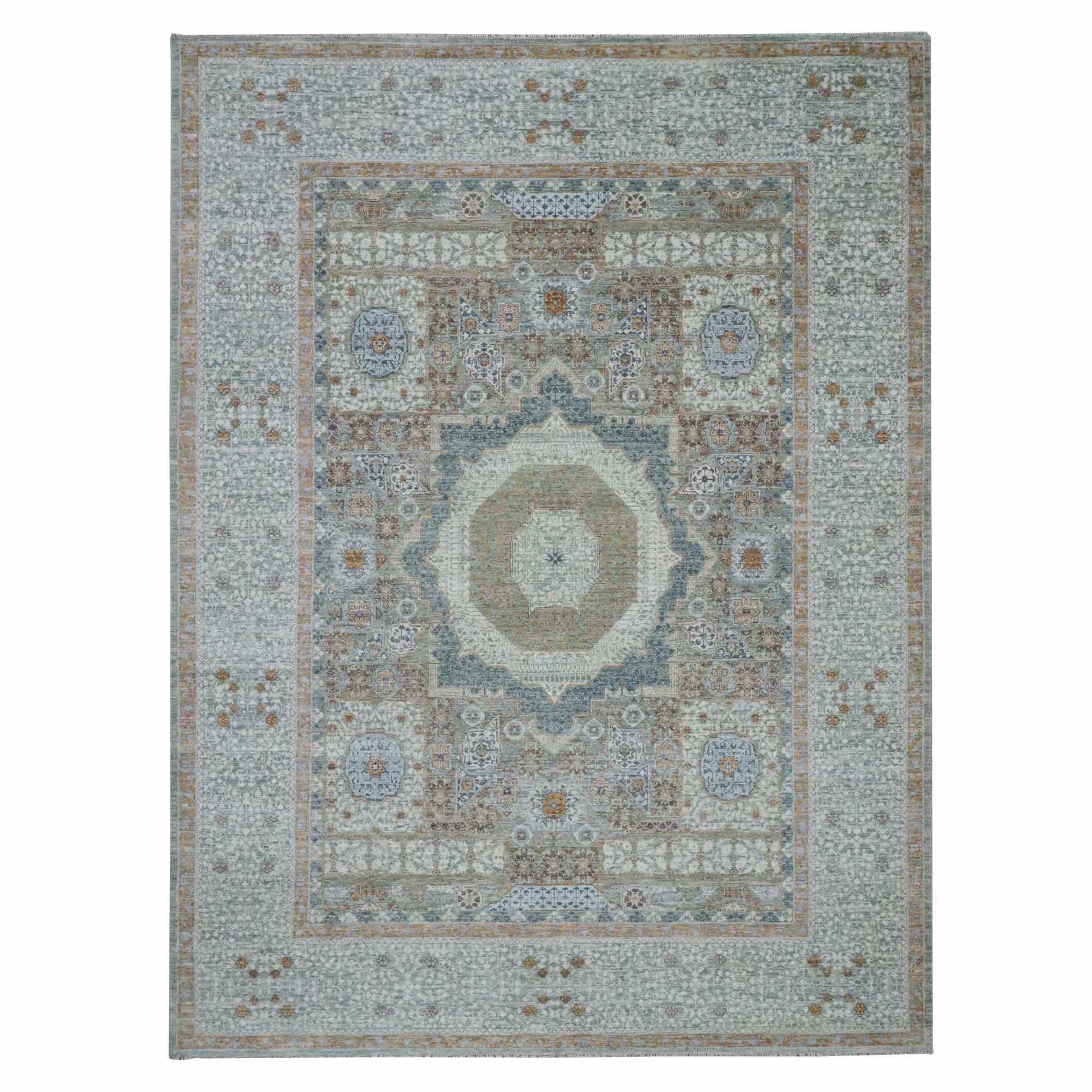 Mamluk-Hand-Knotted-Rug-385495